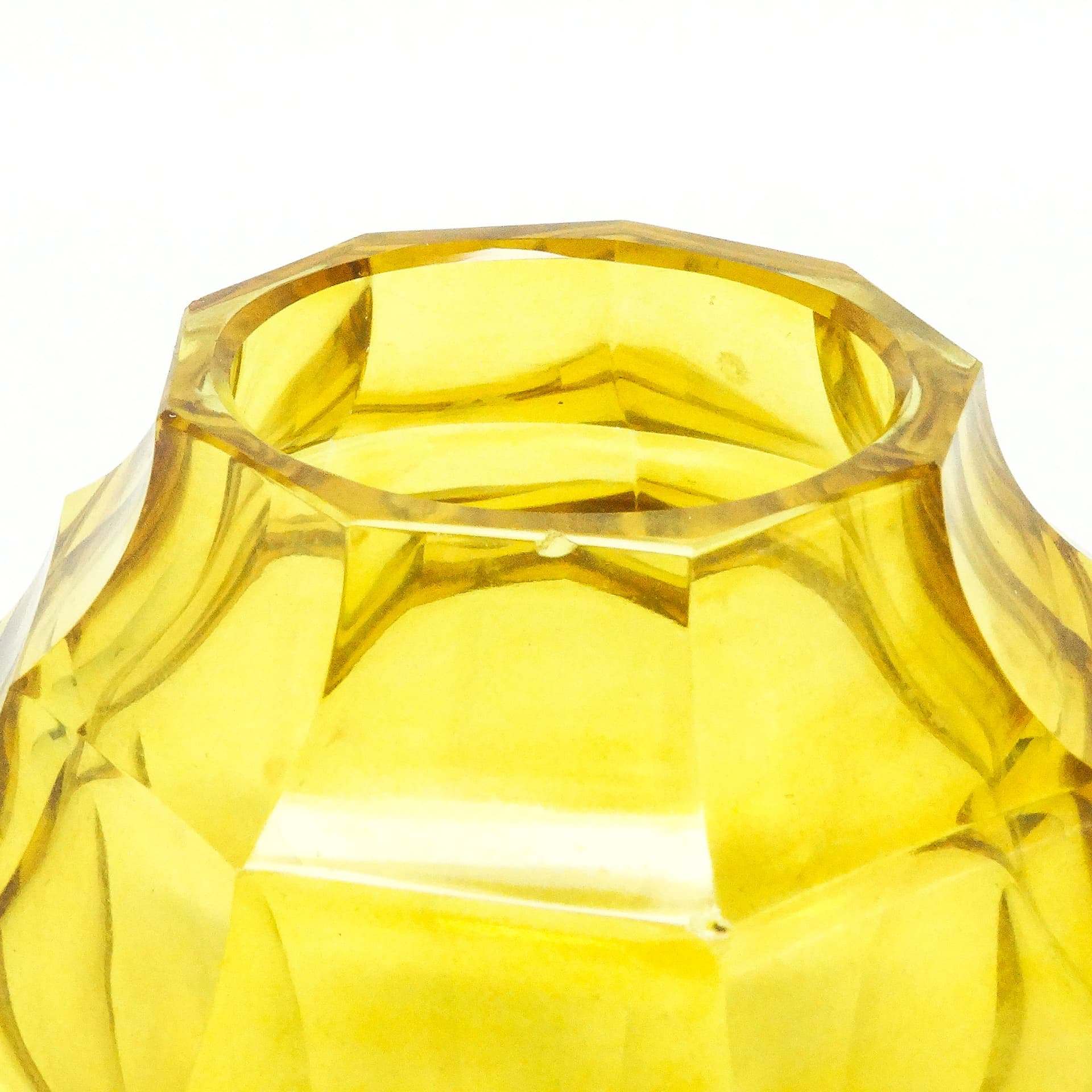 Art Deco vase, crystal, Moser, Czechoslovakia, 1930s. - 115577