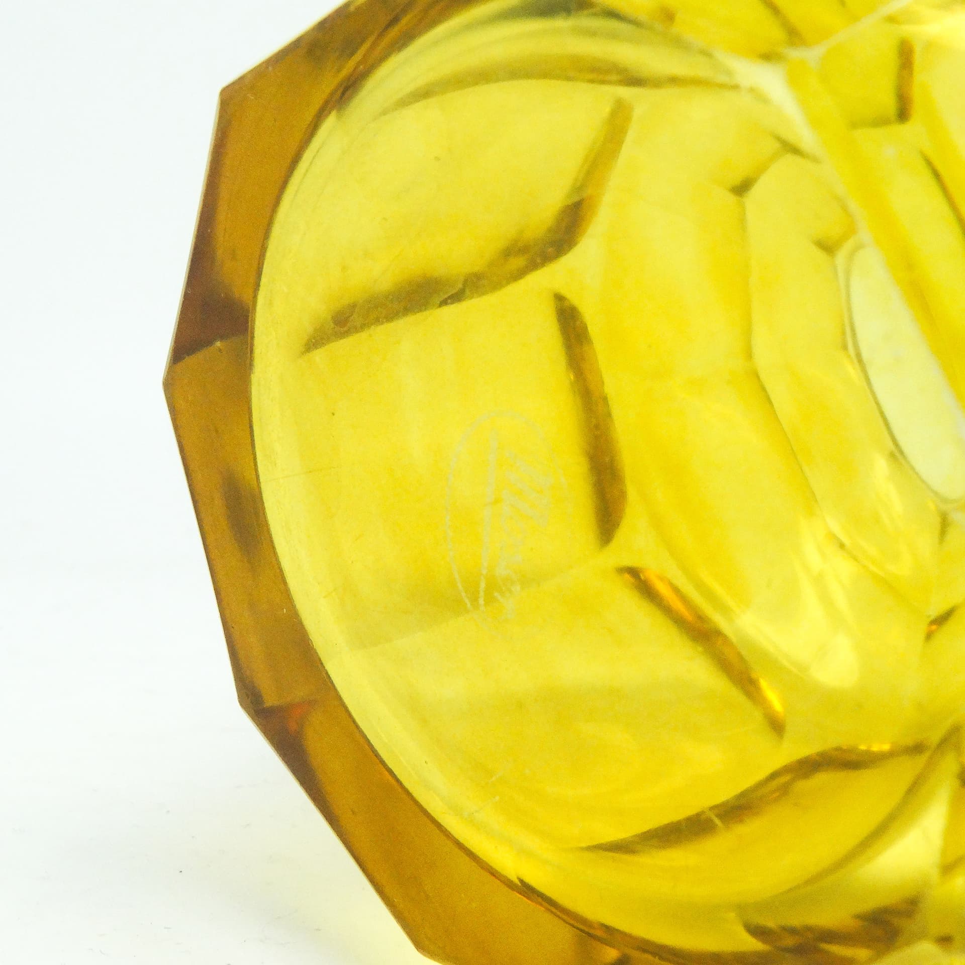 Art Deco vase, crystal, Moser, Czechoslovakia, 1930s. - 115584