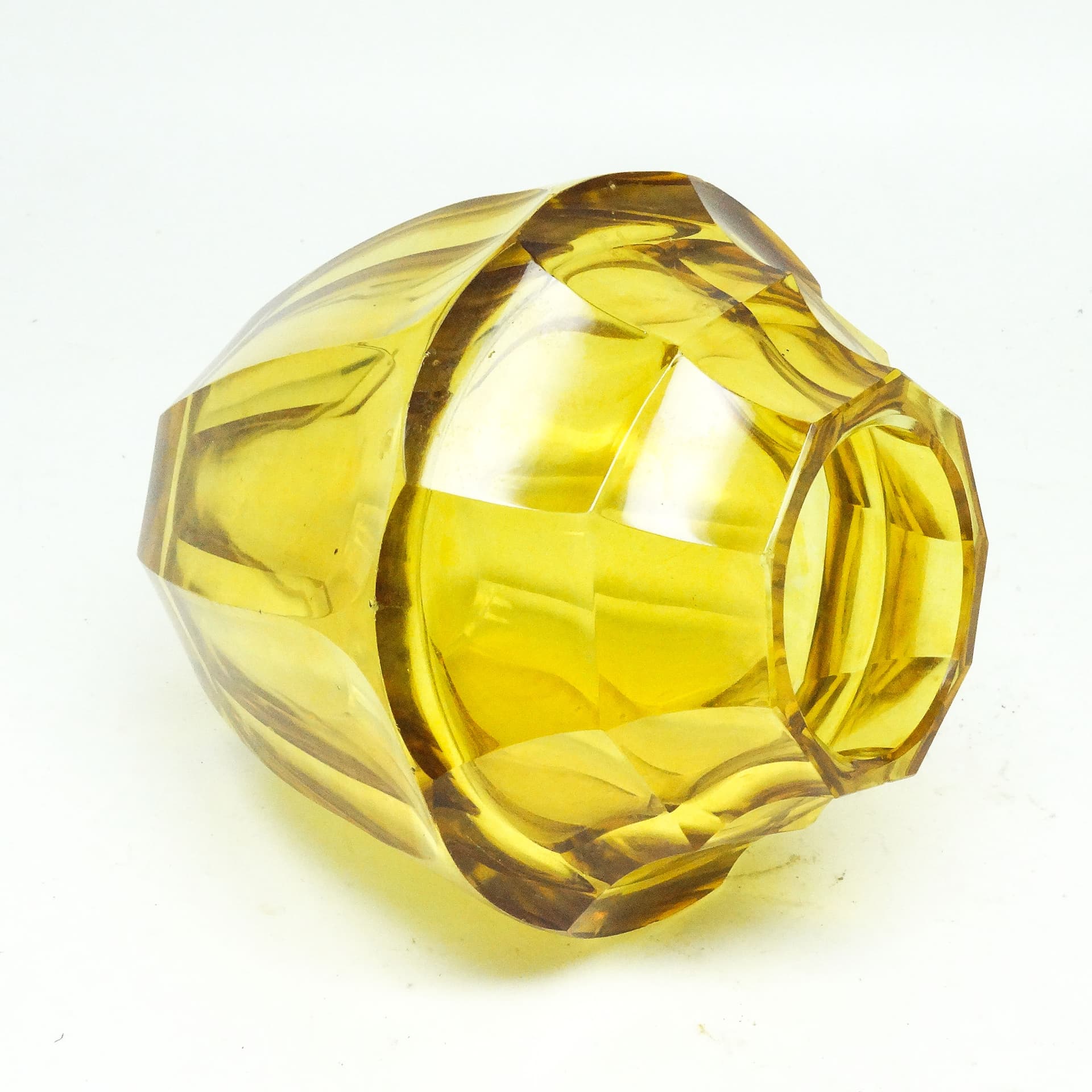 Art Deco vase, crystal, Moser, Czechoslovakia, 1930s. - 115581