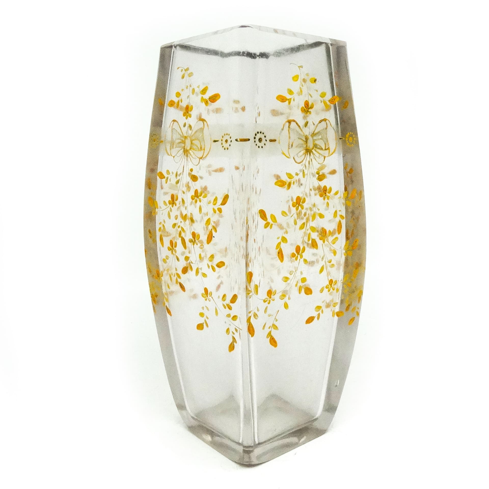 Wazon Art Nouveau, kryształ, Bohemia Moser, Czechy, początek XX w. - 115610