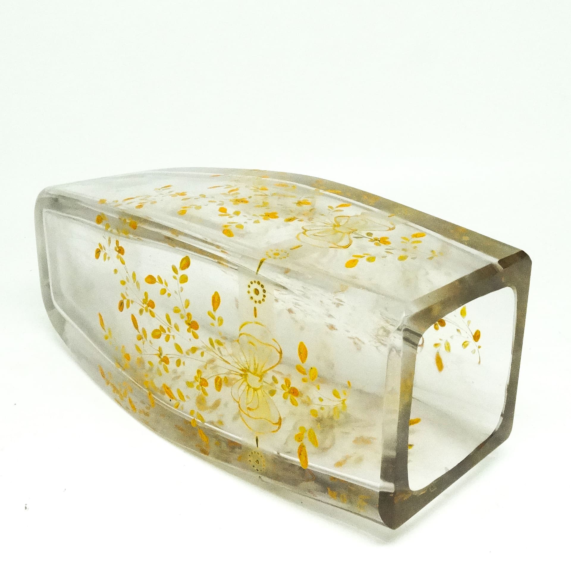 Wazon Art Nouveau, kryształ, Bohemia Moser, Czechy, początek XX w. - 115611