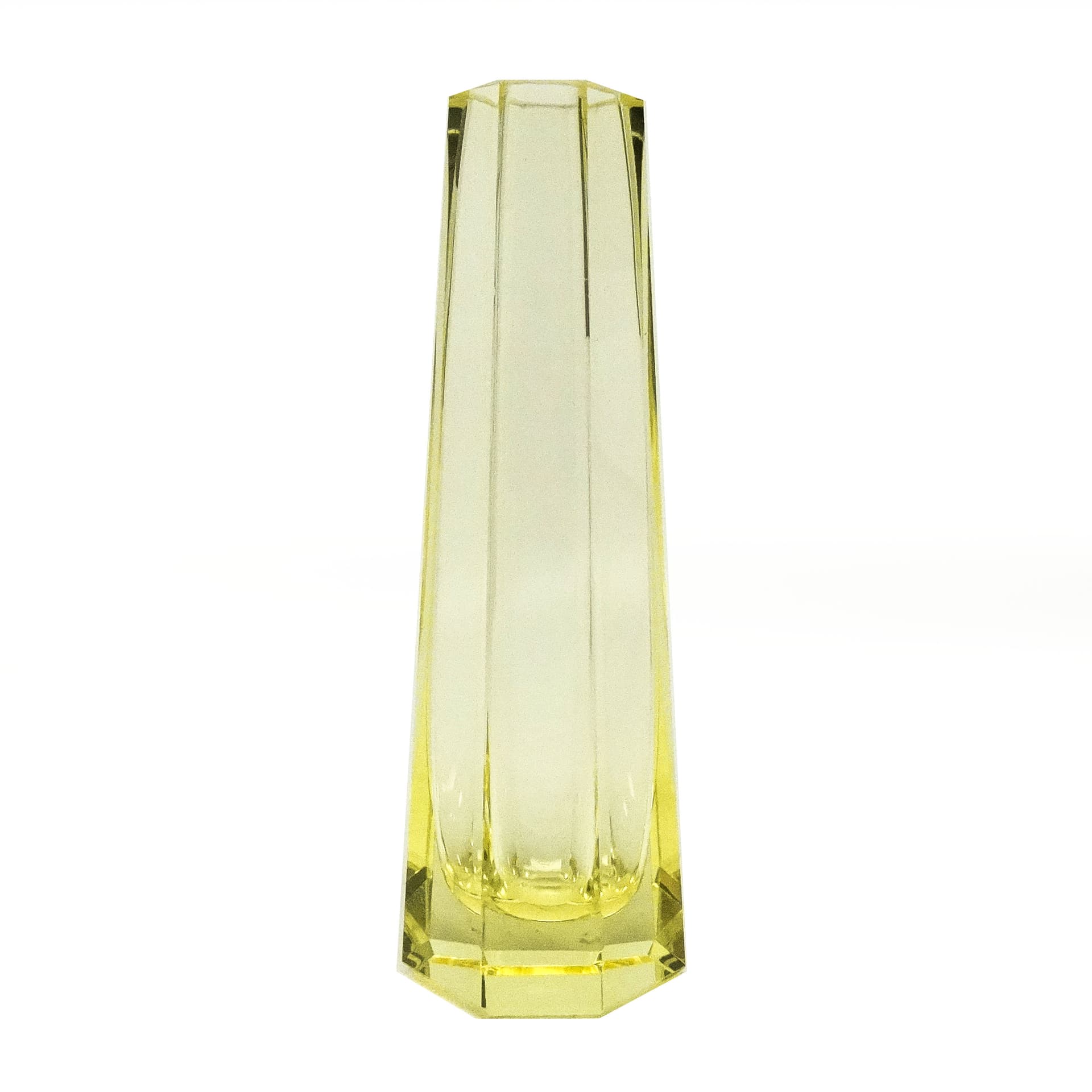 Wazon Art Deco, kryształ, Moser, Czechosłowacja, lata 30. - 115656