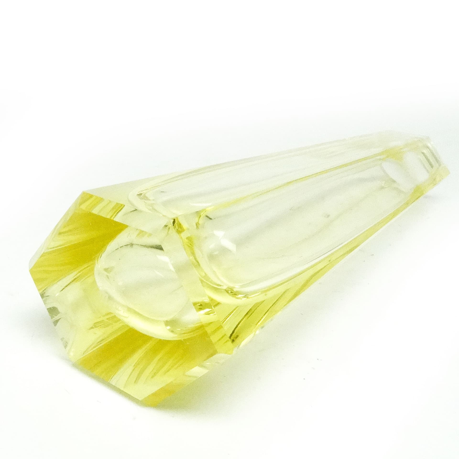 Wazon Art Deco, kryształ, Moser, Czechosłowacja, lata 30. - 115663