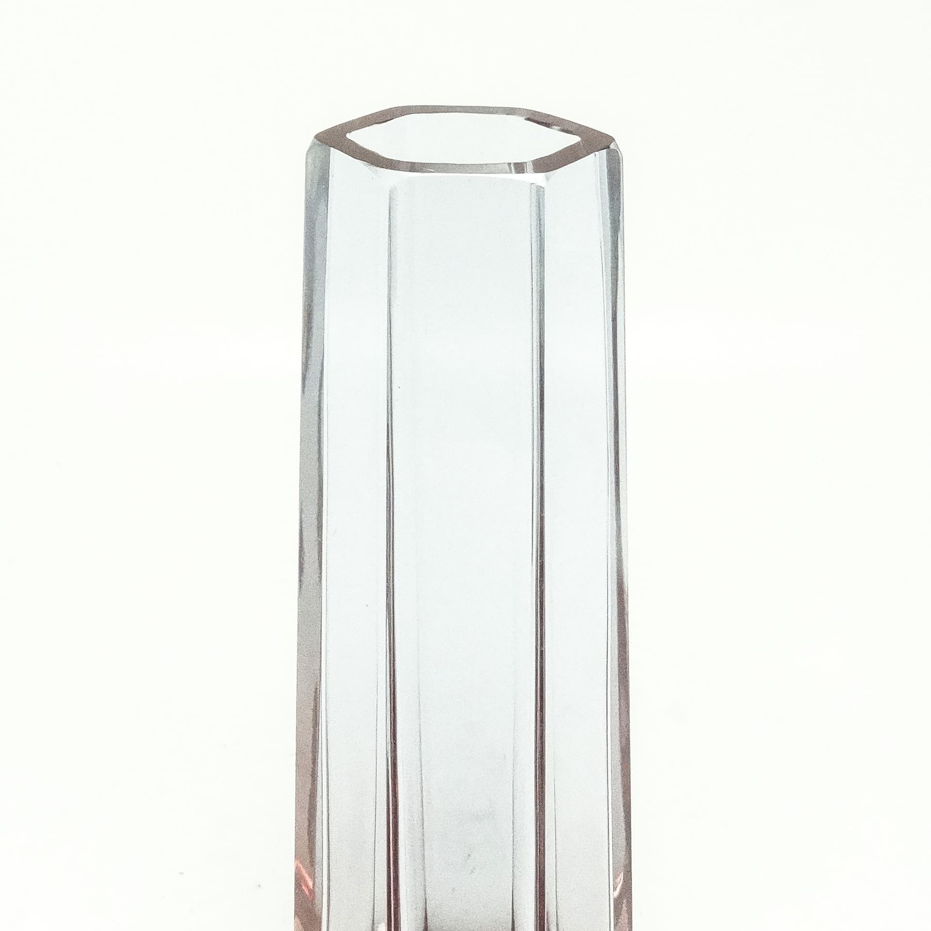 Wazon Art Deco, kryształ, Bohemia, Czechy, lata 30. - 115675