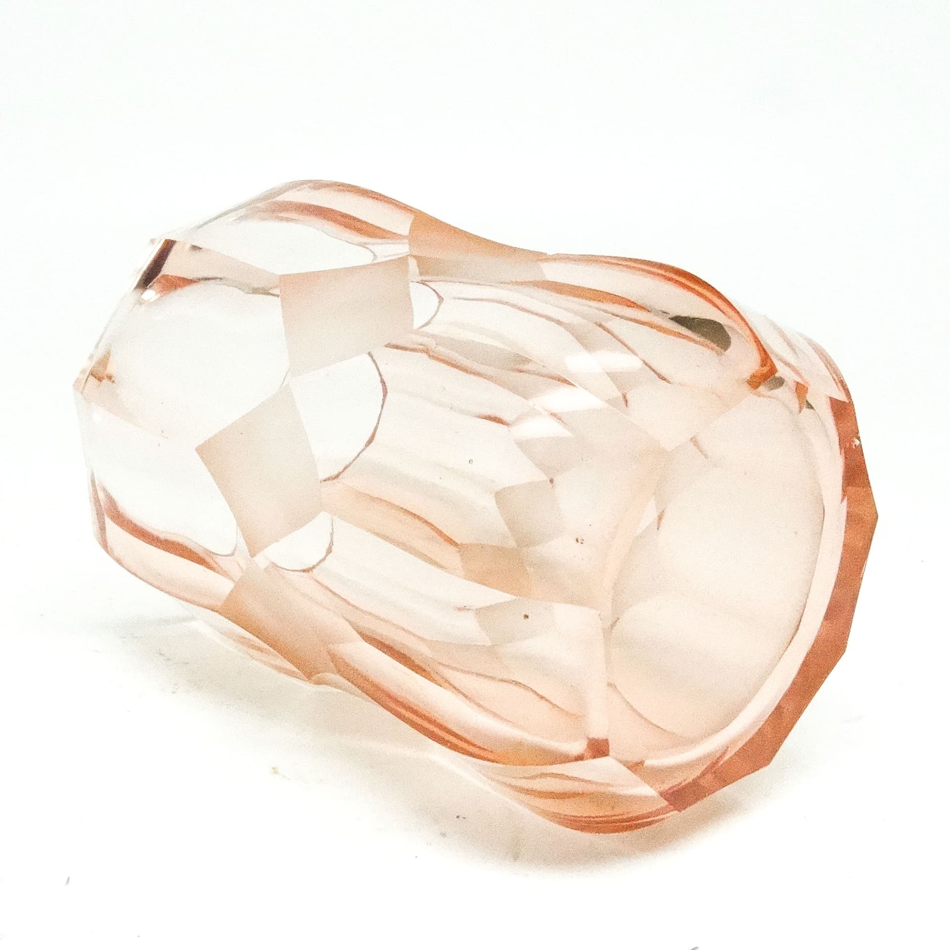 Wazon Art Deco, kryształ, Moser, Czechosłowacja, lata 30. - 115715