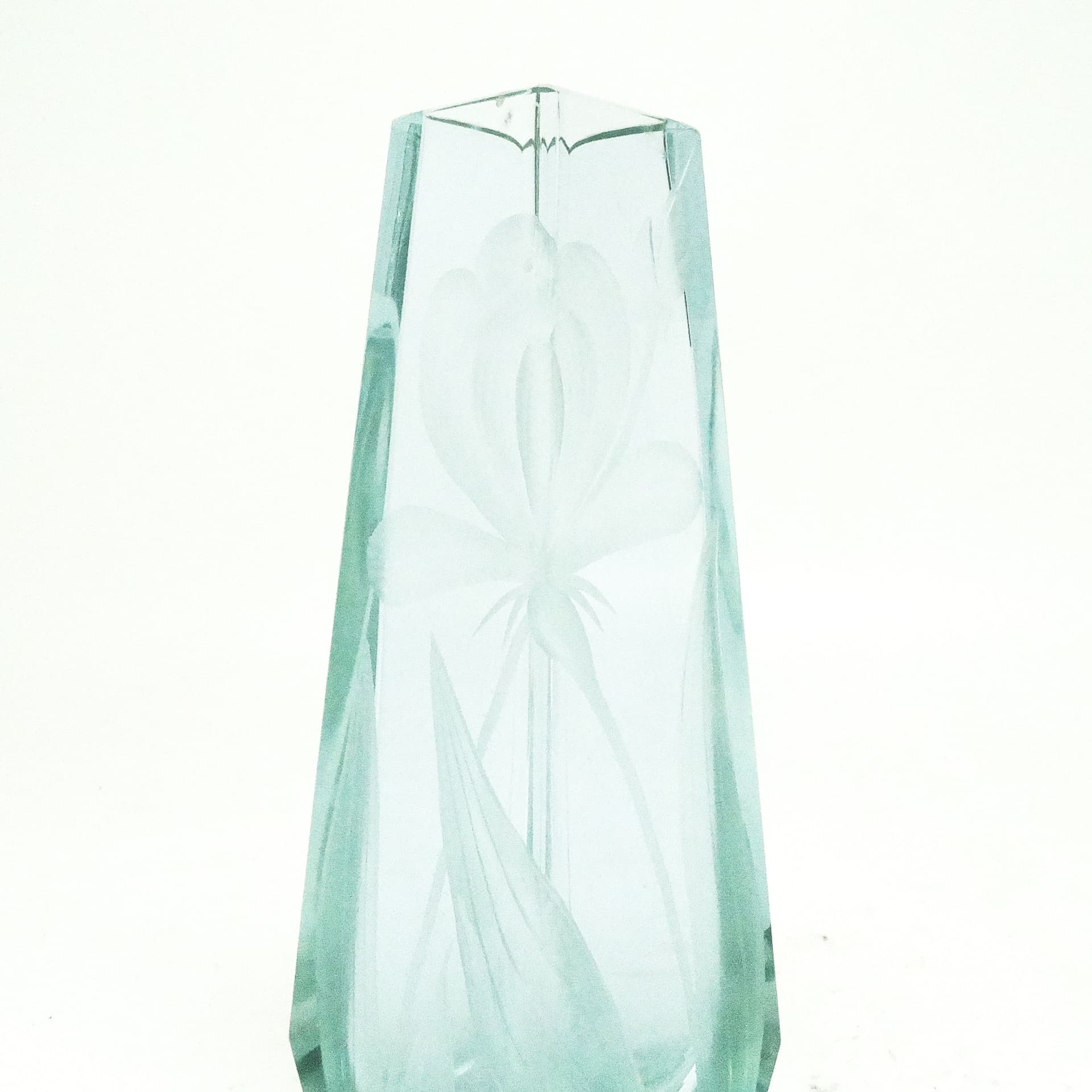 Wazon Art Nouveau, szkło kryształowe aleksandrytowe, Moser, Czechy, początek XX w. - 115788