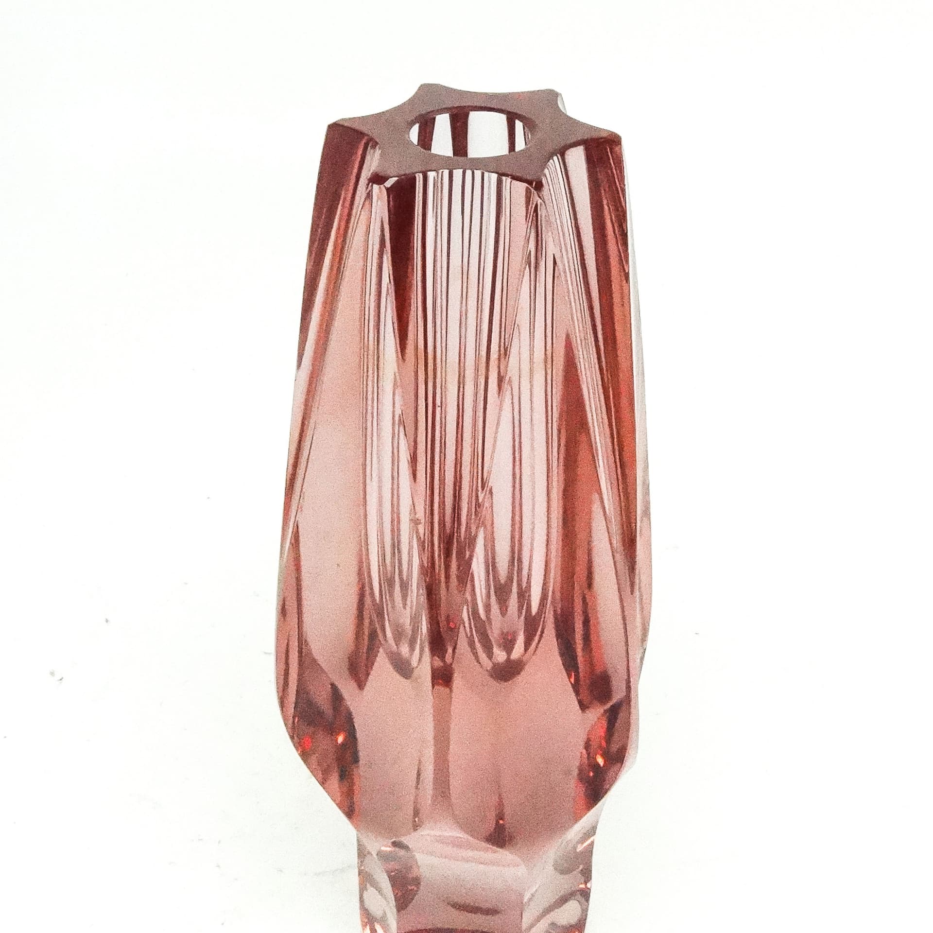 Art Deco vase, crystal, Moser, Czechoslovakia, 1930s. - 115894