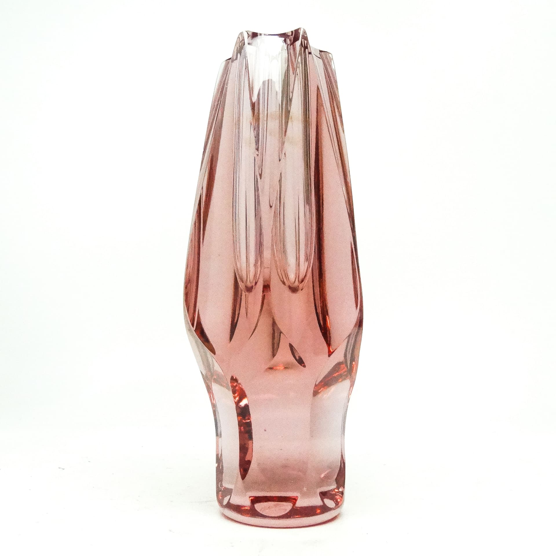 Art Deco vase, crystal, Moser, Czechoslovakia, 1930s. - 115895