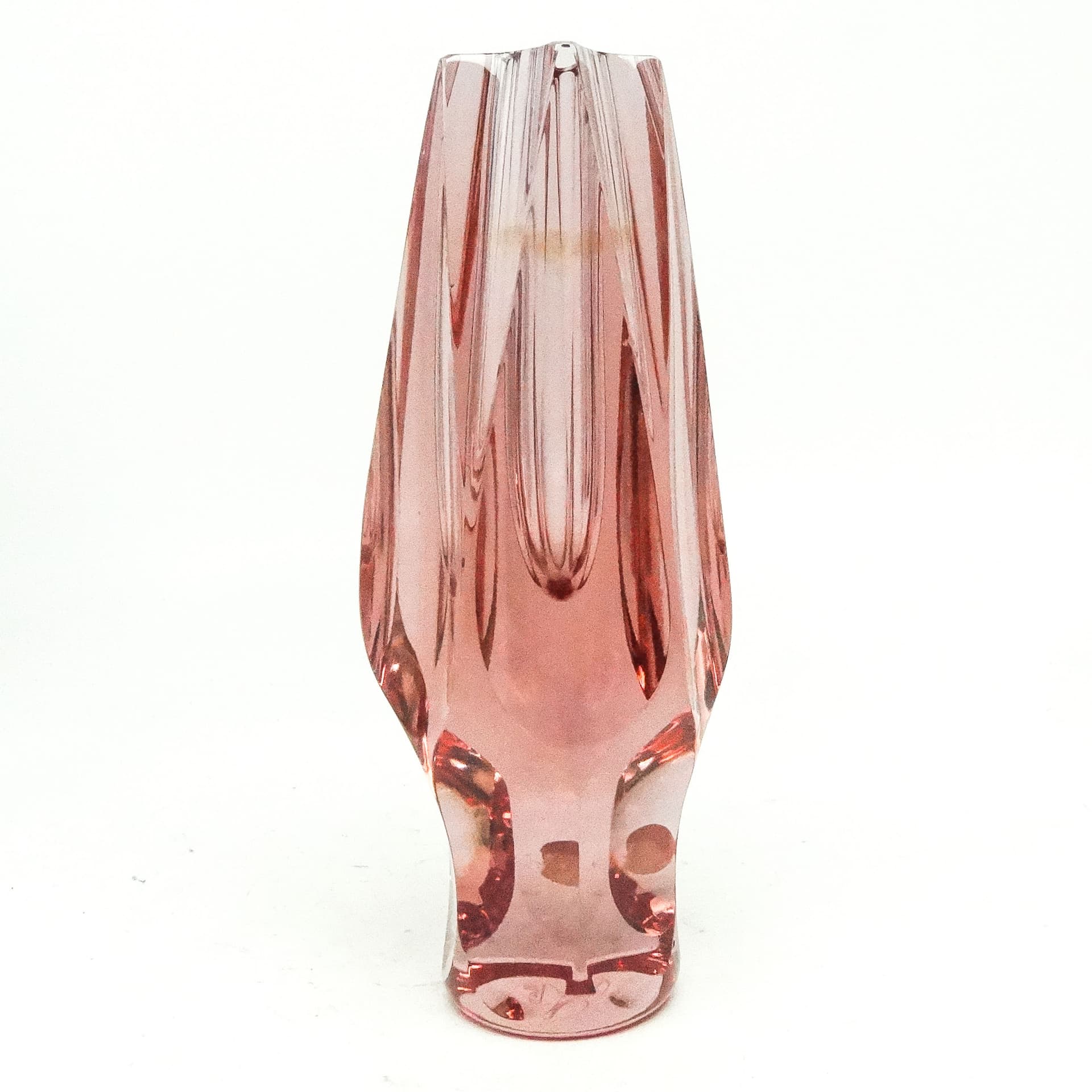 Art Deco vase, crystal, Moser, Czechoslovakia, 1930s. - 115889