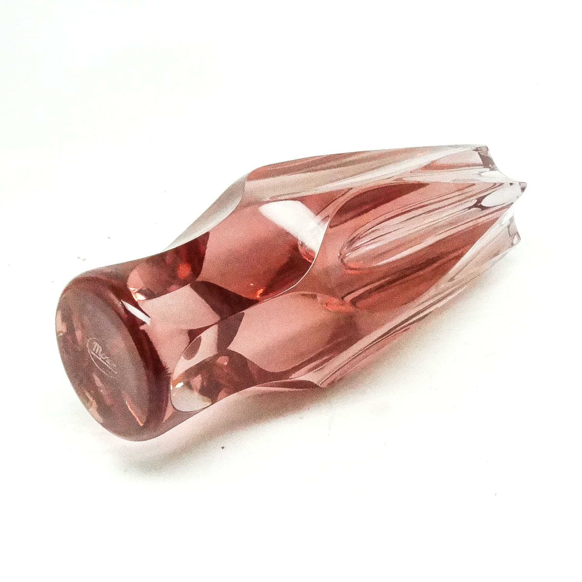 Art Deco vase, crystal, Moser, Czechoslovakia, 1930s. - 115893