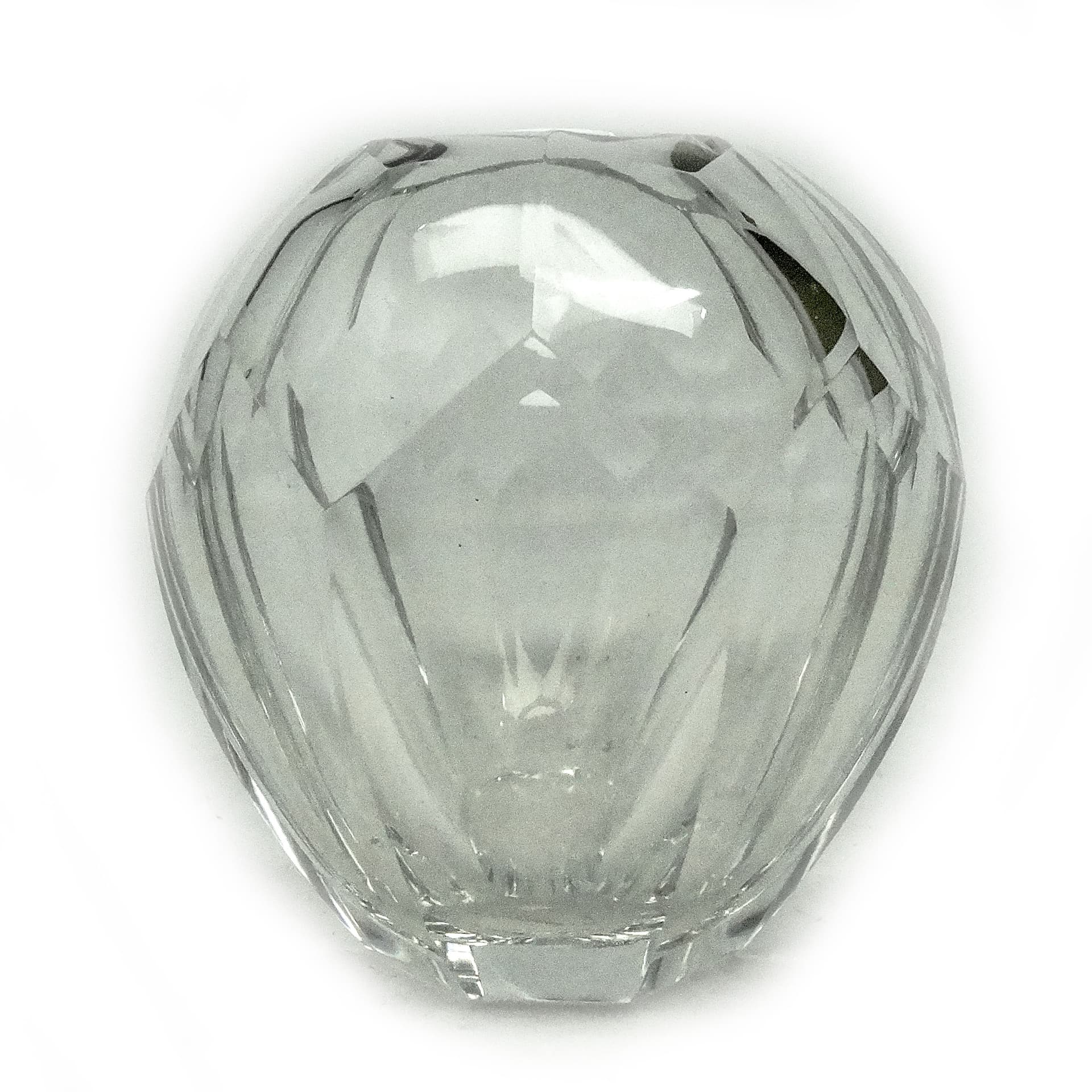 Wazon Art Deco, kryształ, Moser, Czechosłowacja, lata 30. - 115949