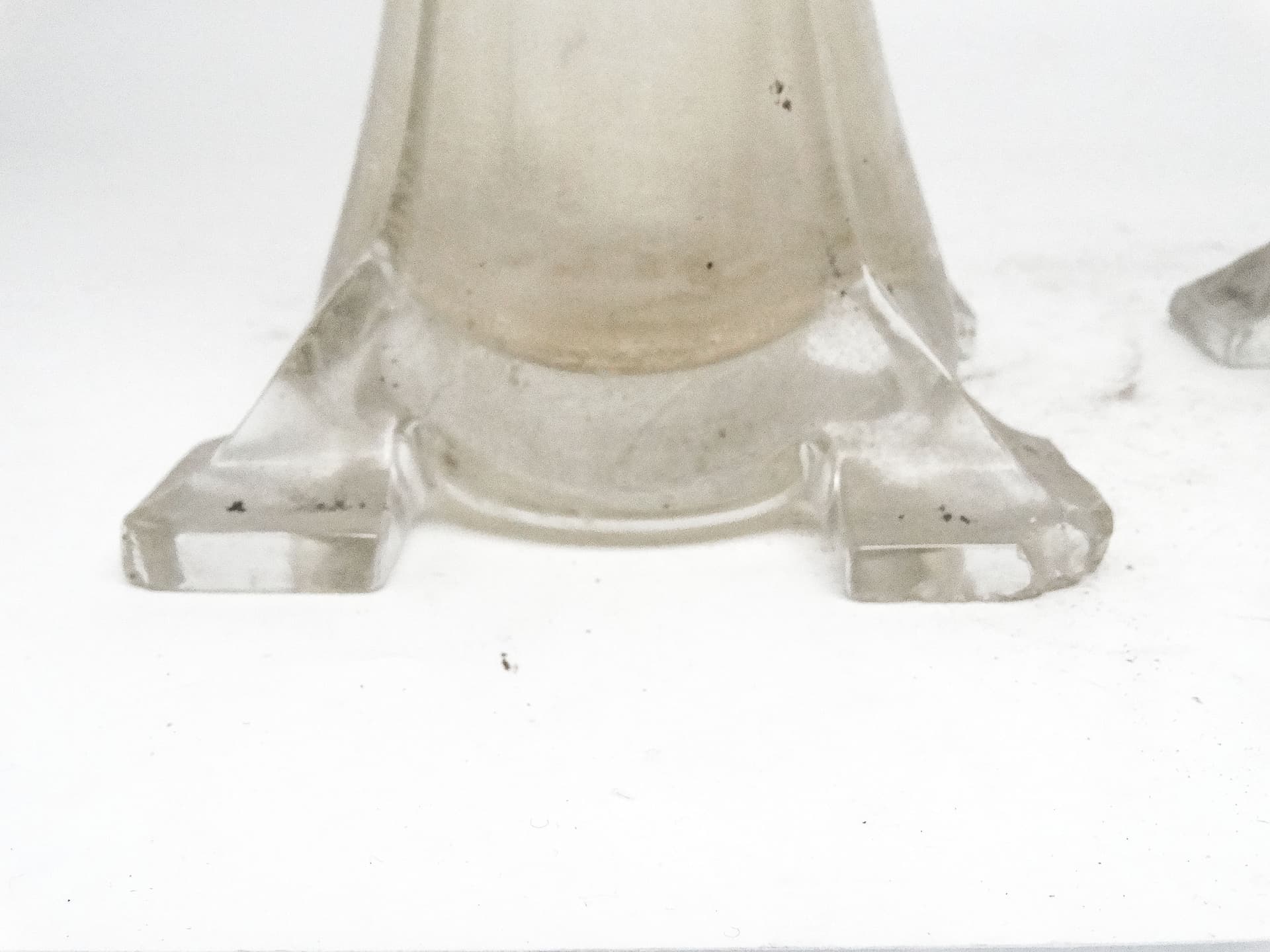 Para wazonów, Art Nouveau, szkło prasowane, Szwecja, początek XX w. - 116092