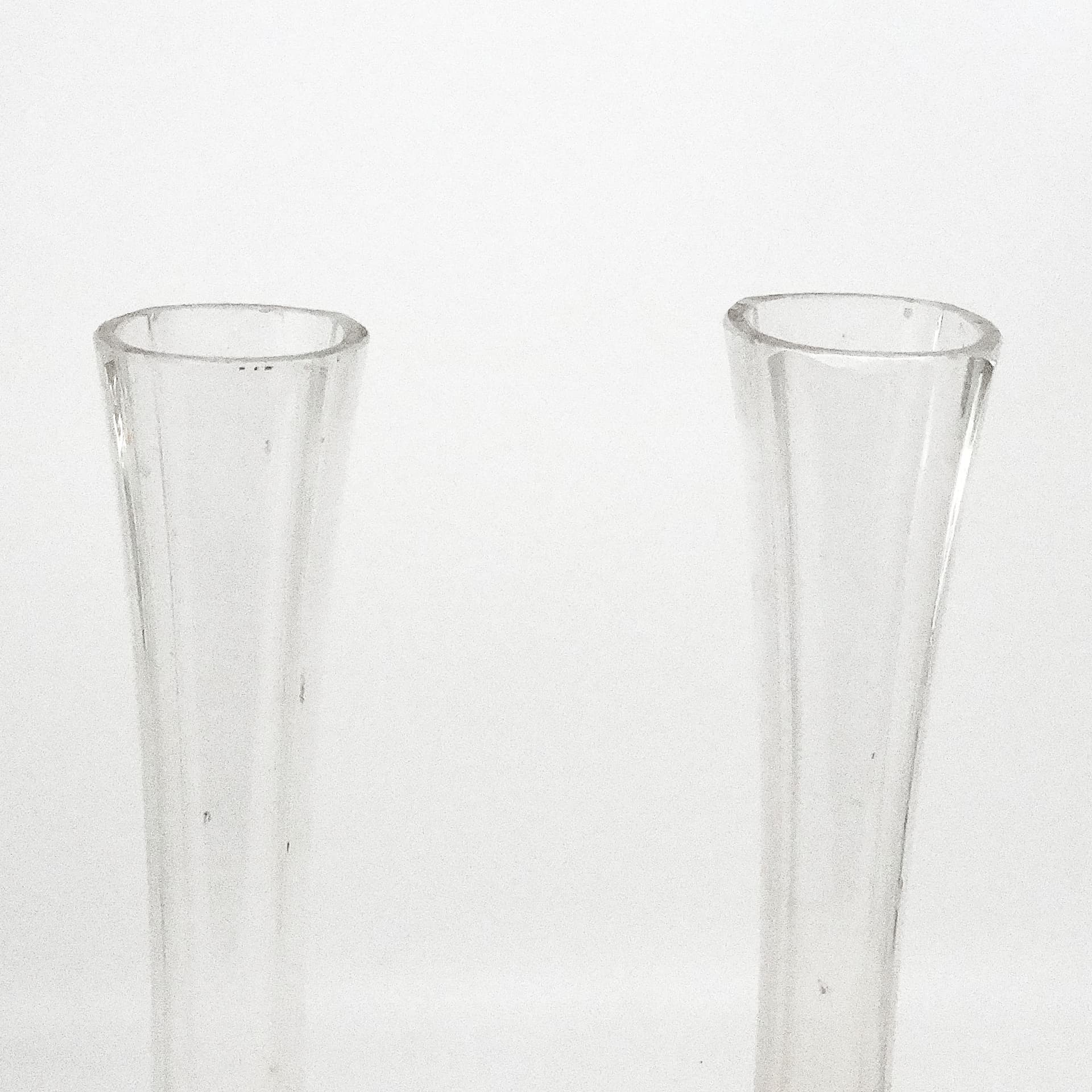 Para wazonów, Art Nouveau, szkło prasowane, Szwecja, początek XX w. - 116089