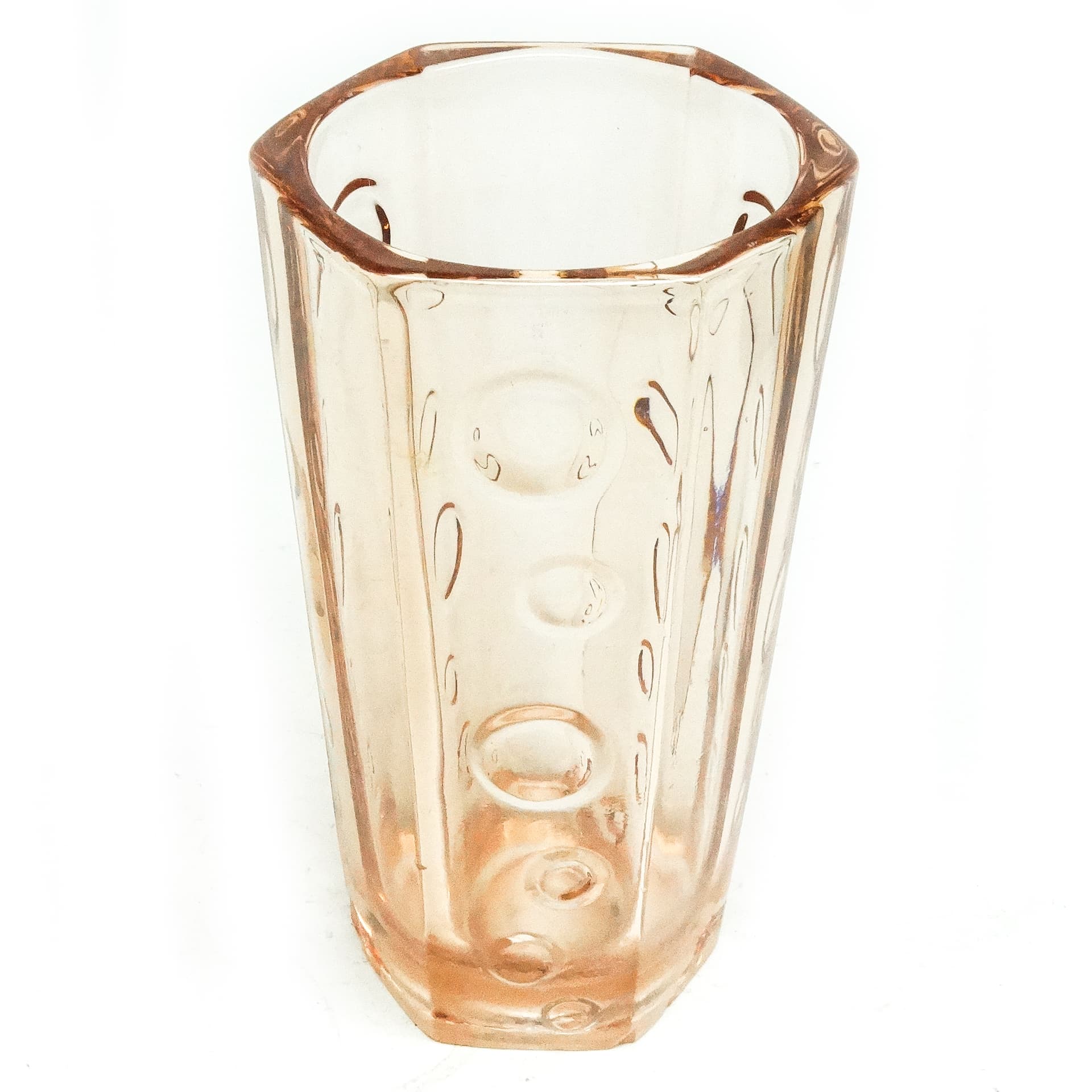 Wazon Woda Sodowa, mid-century modern, szkło, Ząbkowice, Polska, lata 70. - 116152