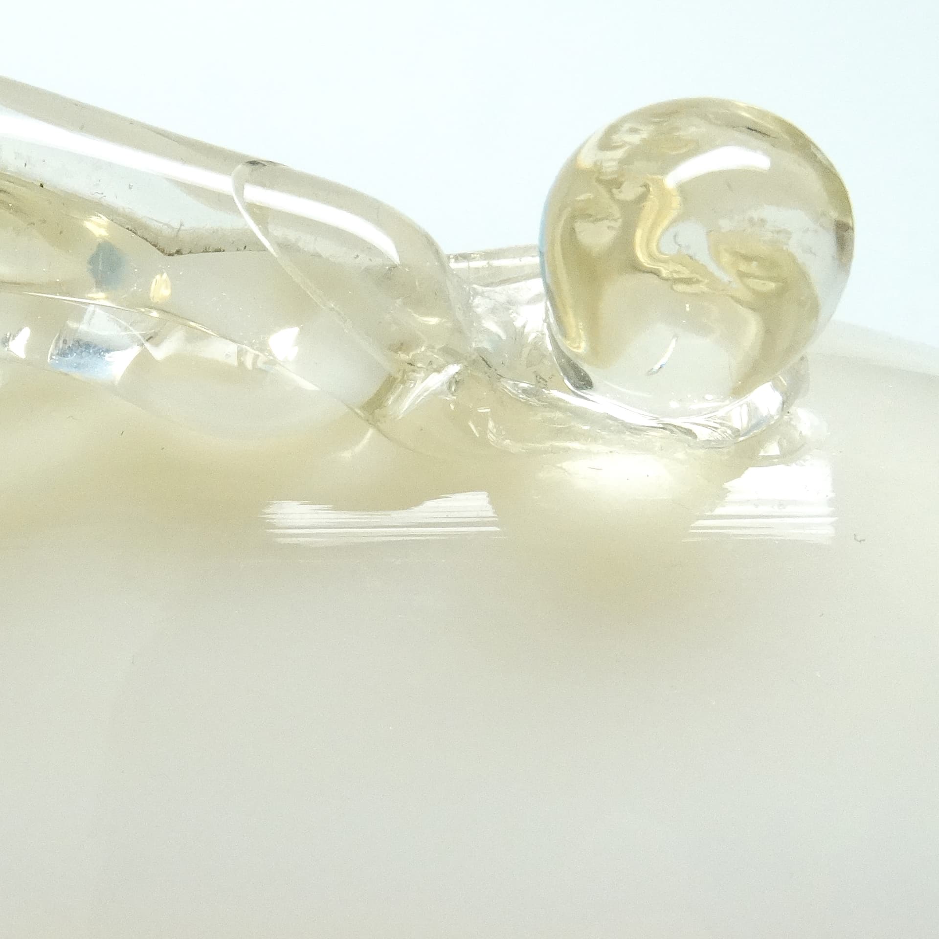 Wazon Postmodernizm, szkło, proj. B. Świstacka, Polska, lata 70. - 116182