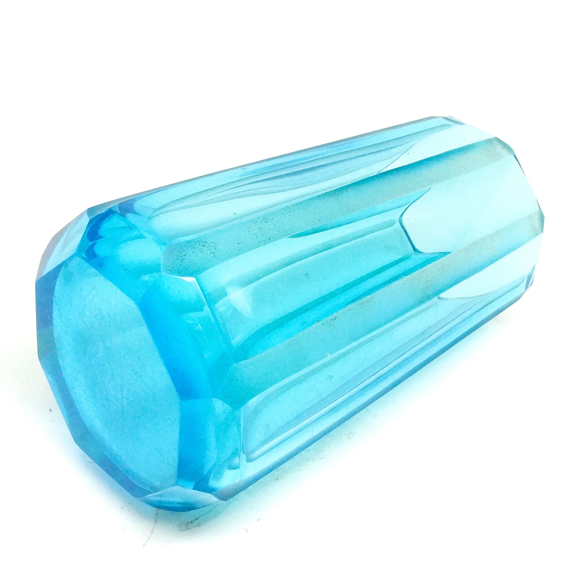 Wazon Art Deco, kryształ, Bohemia, Czechosłowacja, lata 30. - 116196