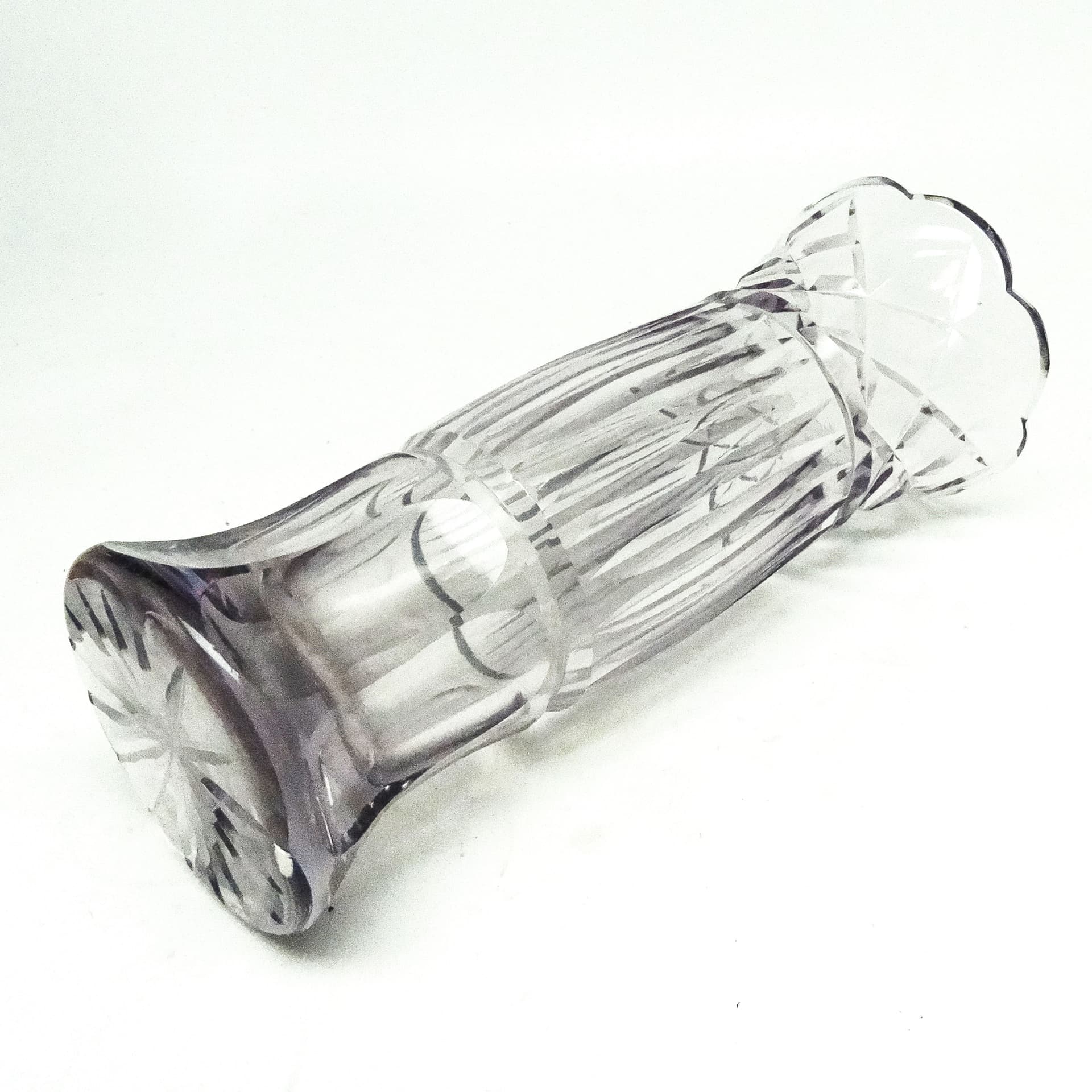 Wazon Postmodernizm, kryształ, Belgia, lata 60. - 116220