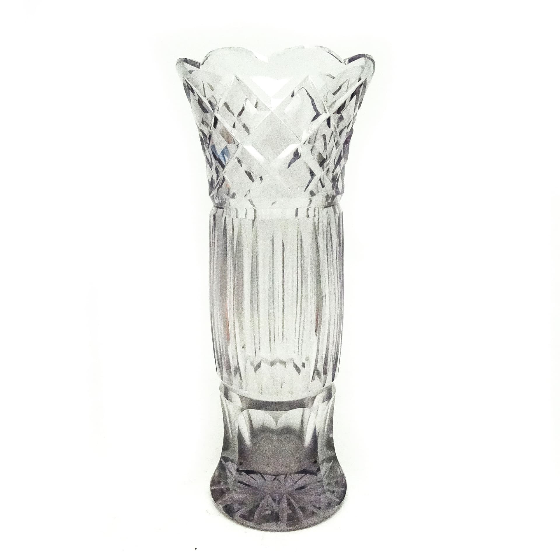 Wazon Postmodernizm, kryształ, Belgia, lata 60. - 116227