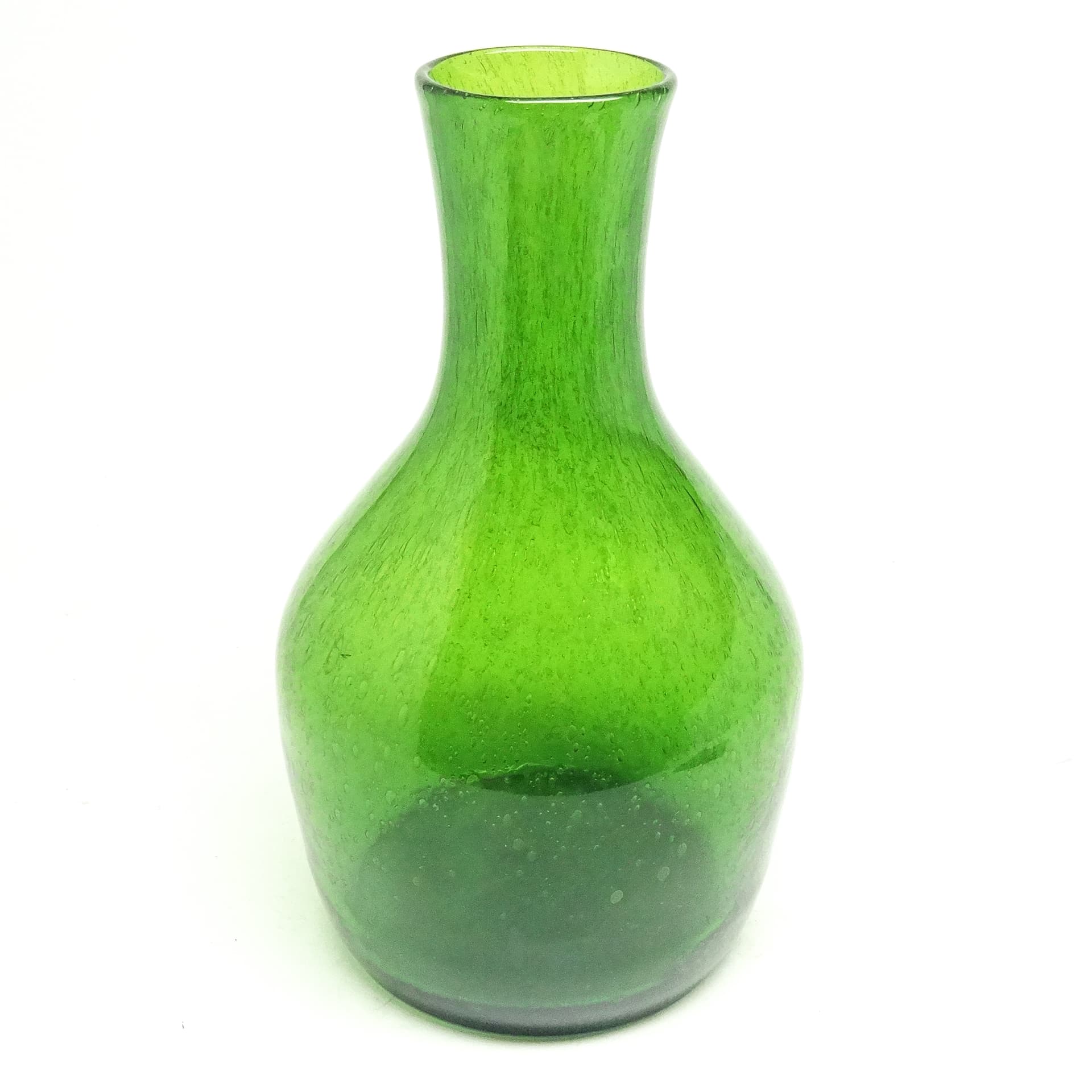 Wazon Butla, mid-century modern, szkło antico zielone, proj. Z. Horbowy, Polska, lata 70. - 116261