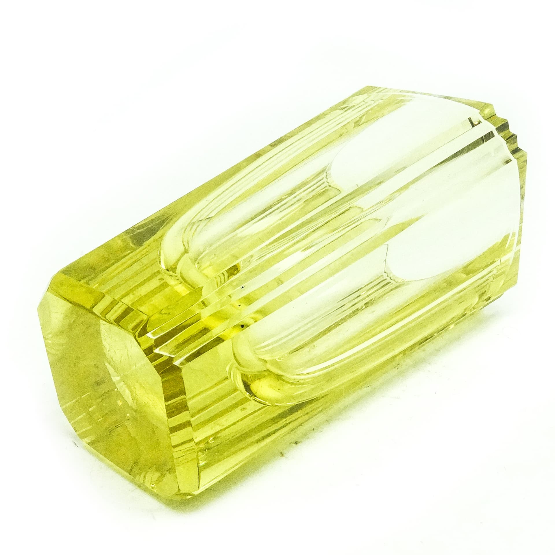 Wazon Art Deco, kryształ, Moser, Czechosłowacja, lata 30. - 116335