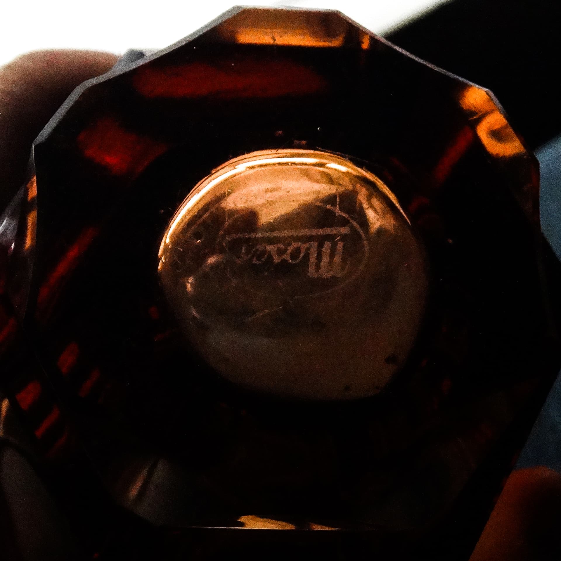 Wazon Art Deco, kryształ, Bohemia, Czechosłowacja, lata 30. - 116354