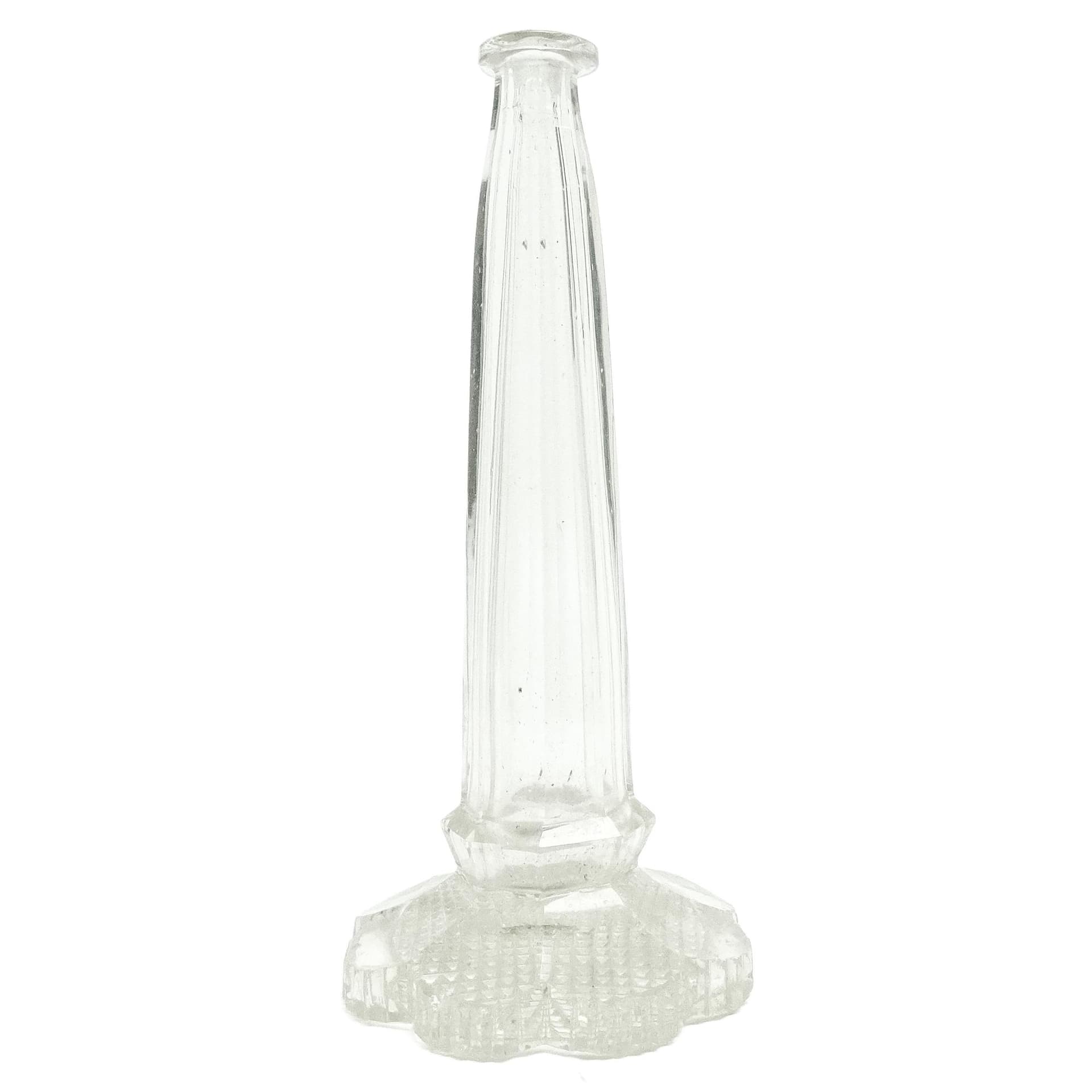 Wazon Art Deco, kryształ, Czechosłowacja, lata 30.