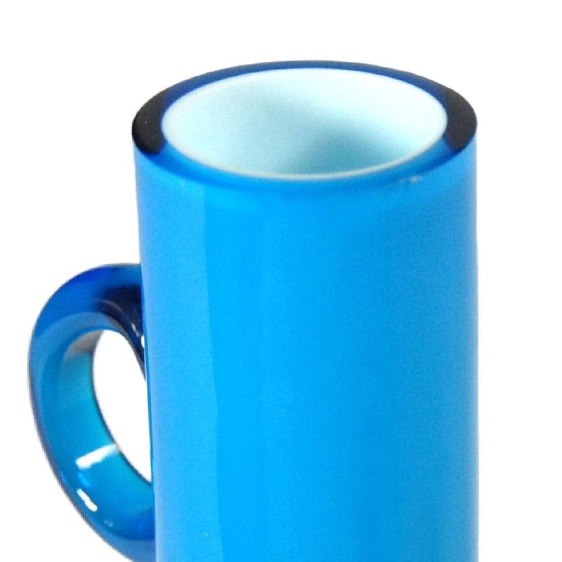 Blue Layered Glass Decorative Vases, Friedrich, Germany, 1970s - 8318