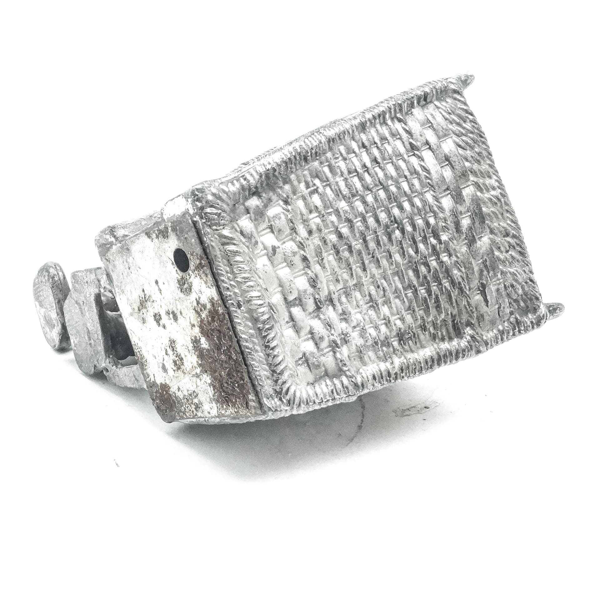 Wazon figuralny Secesja, cyna srebrzona, Niemcy, początek XX w. - 116371