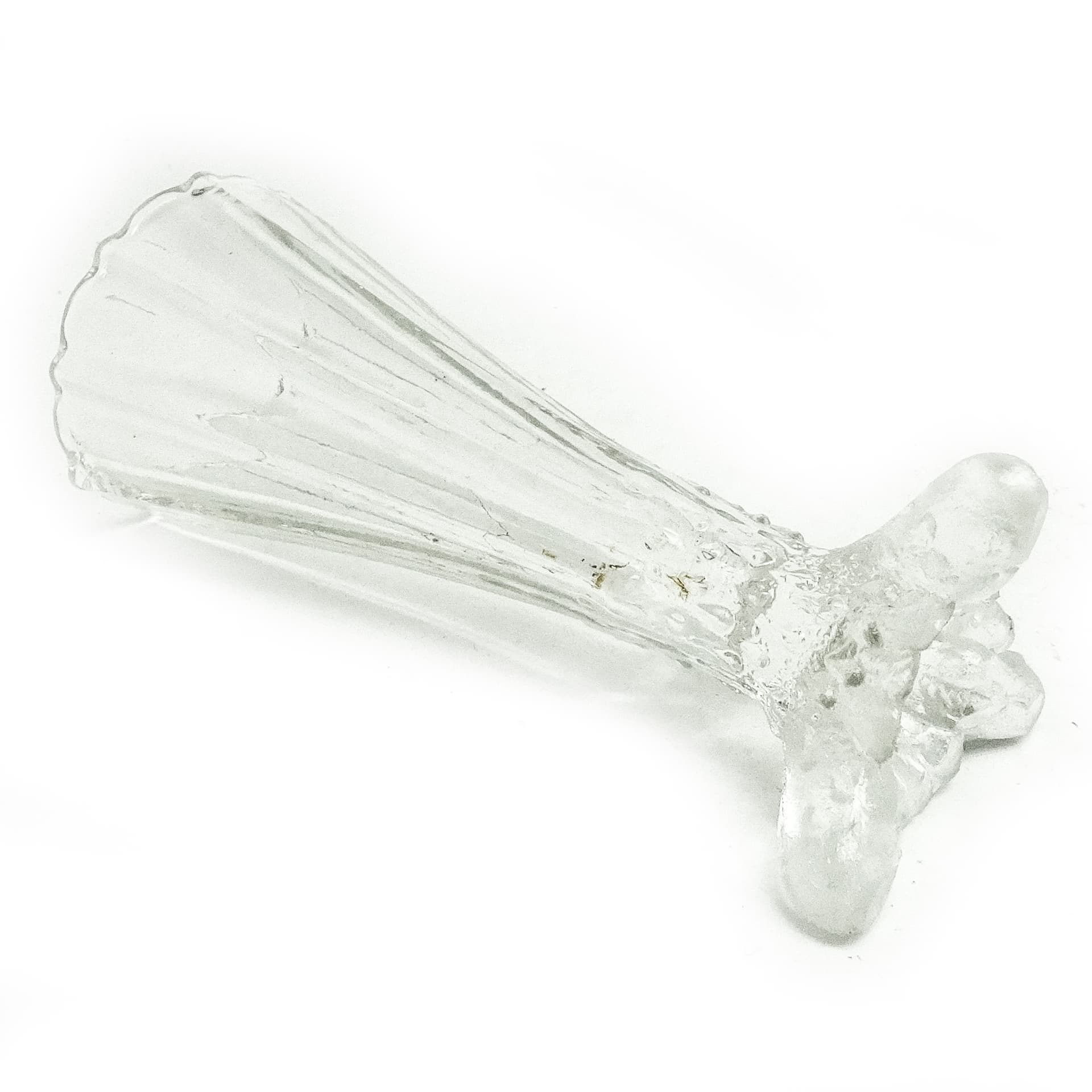 Wazon Art Deco, szkło transparentne, Polska, lata 30. - 116375