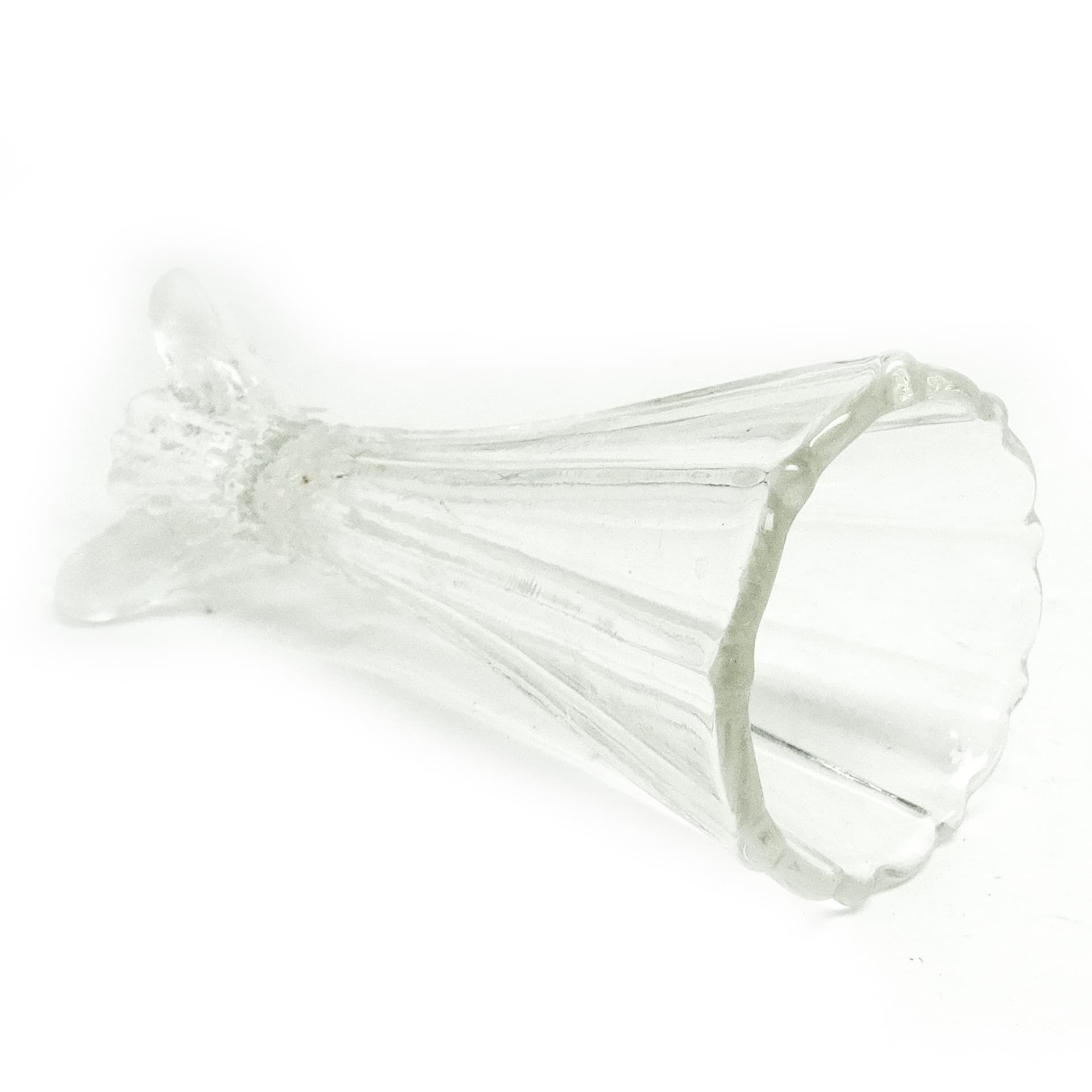 Wazon Art Deco, szkło transparentne, Polska, lata 30. - 116380