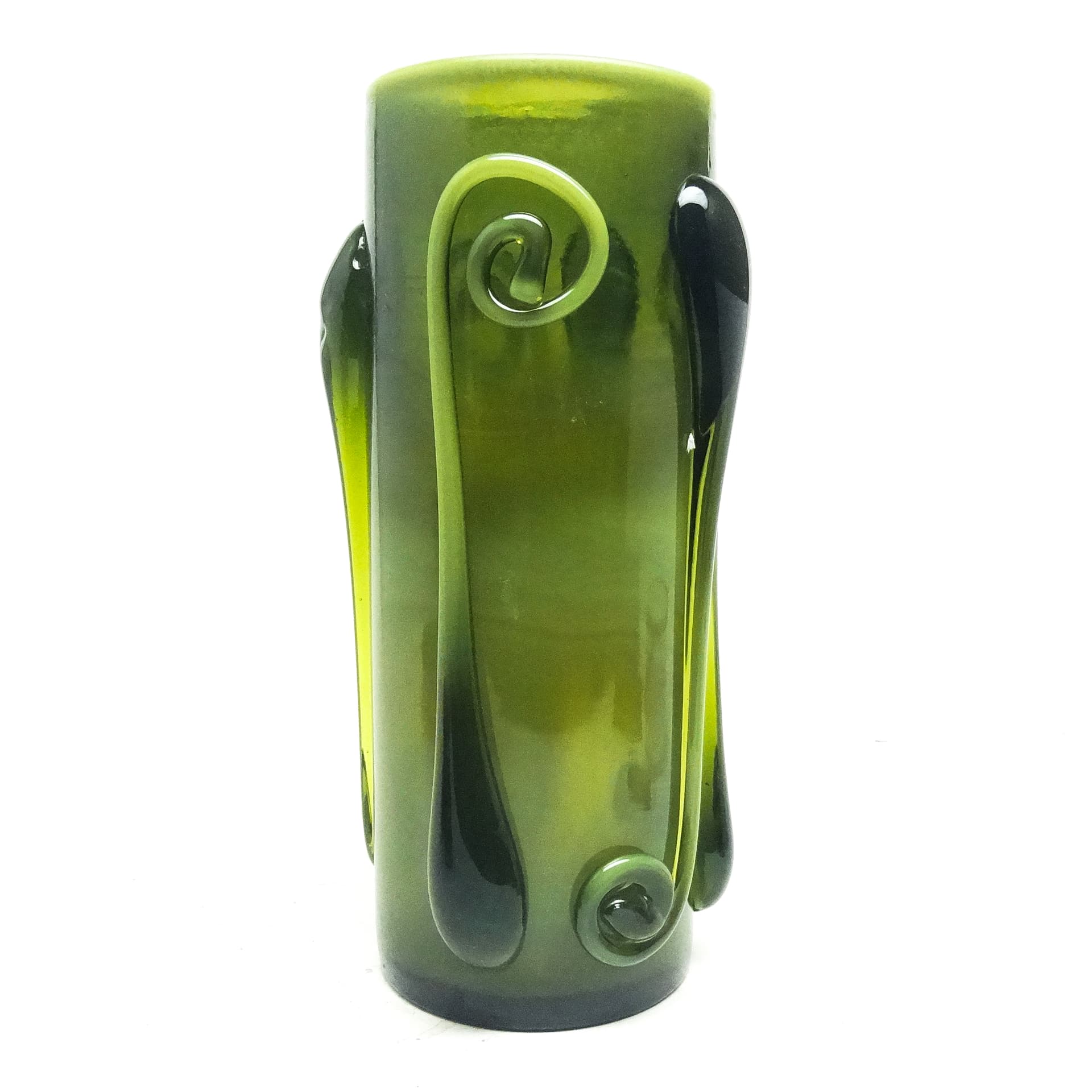 Wazon Art Nouveau, szkło, proj. J. Słuczan-Orkusz, Polska, lata 70. - 116464