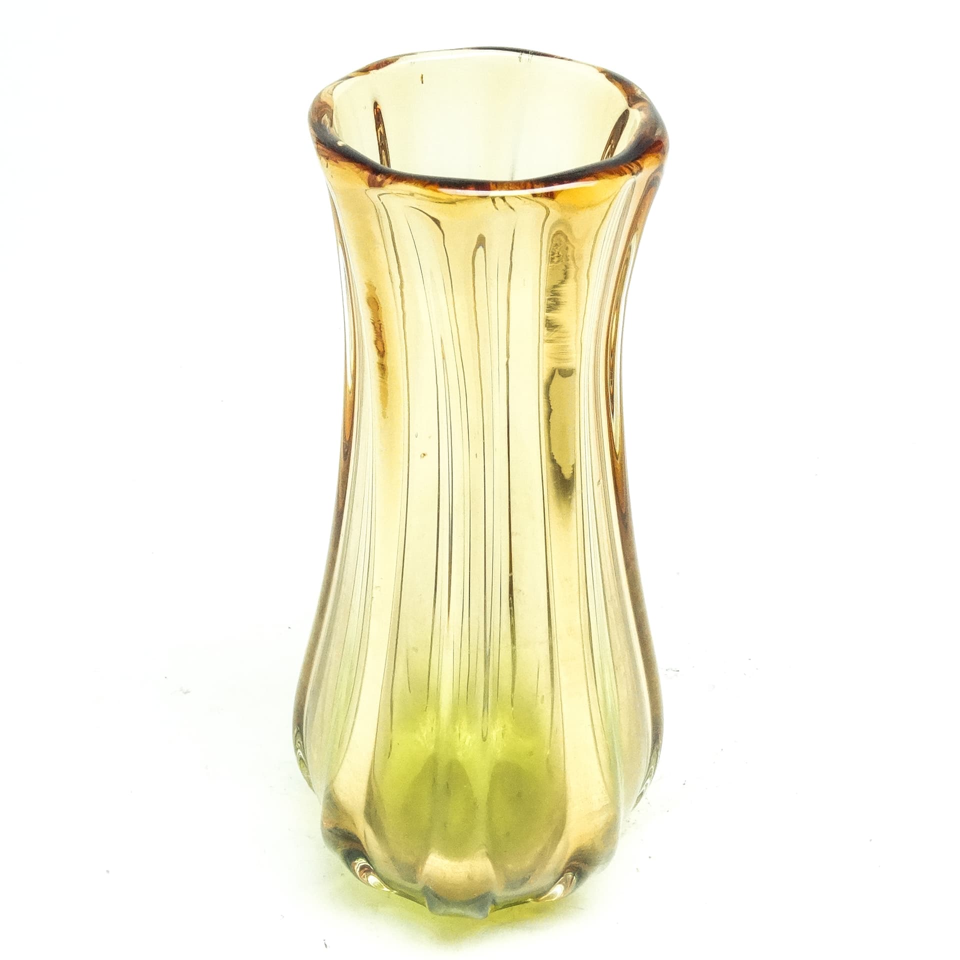 Wazon Sommerso, mid-century modern, szkło, proj. F. Poli, Włochy, lata 50. - 116559