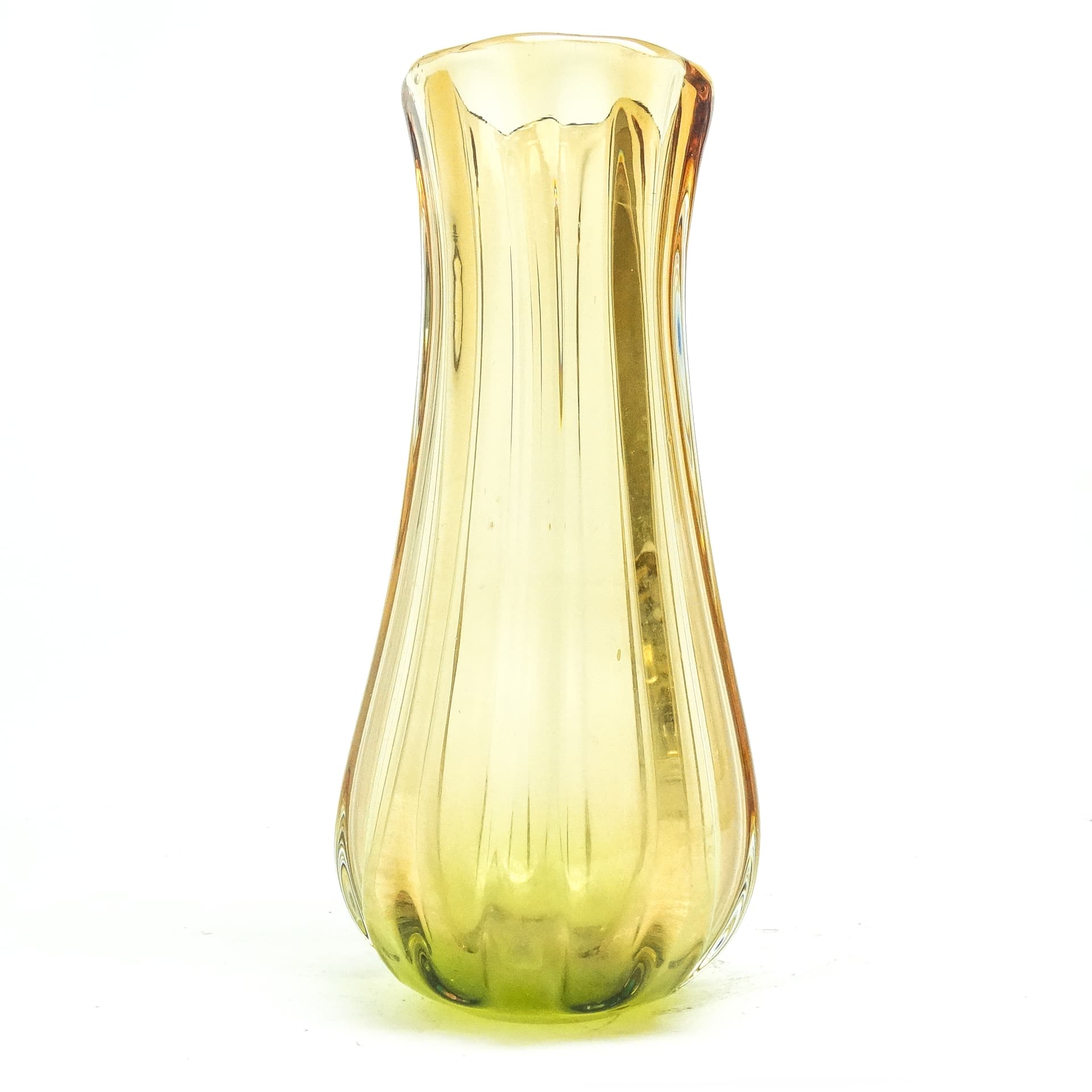 Wazon Sommerso, mid-century modern, szkło, proj. F. Poli, Włochy, lata 50. - 116557