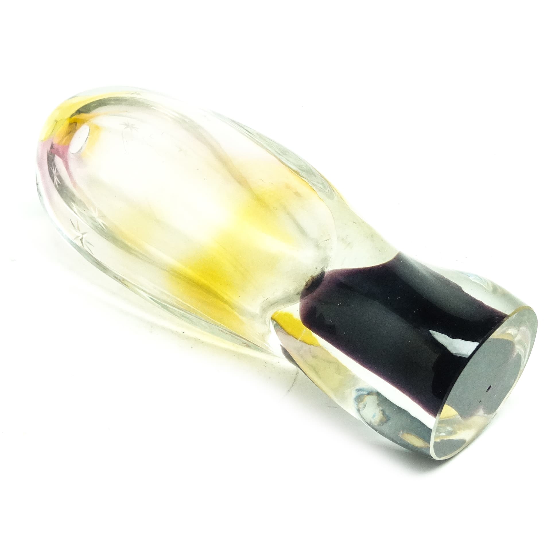 Wazon mid-century modern, szkło, proj. I. Suhajek, Czechosłowacja, lata 60. - 116575