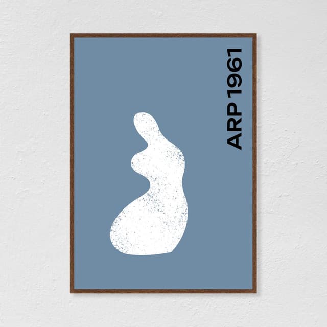 Plakat Arp 50x70 cm, aut. K. Jasińska, GRA-FIKA - WYMIARY