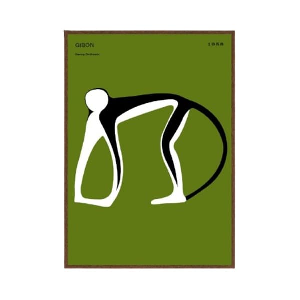 Plakat Gibon 50x70 cm, aut. K. Jasińska, GRA-FIKA - 124403