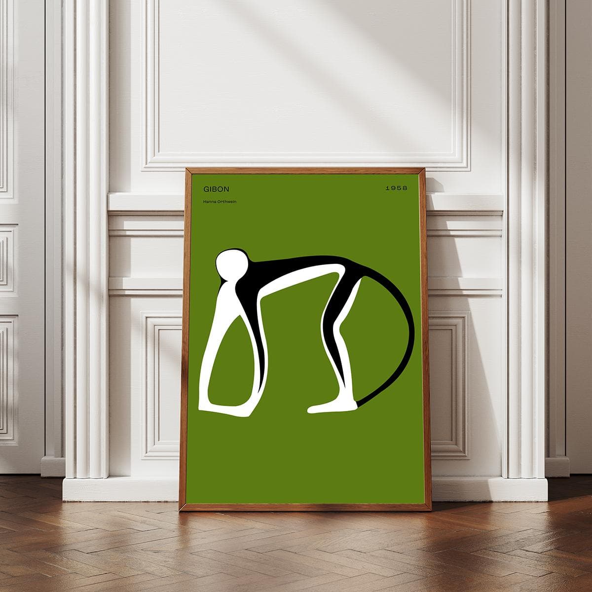 Plakat Gibon 40x50 cm, aut. K. Jasińska, GRA-FIKA - 122863