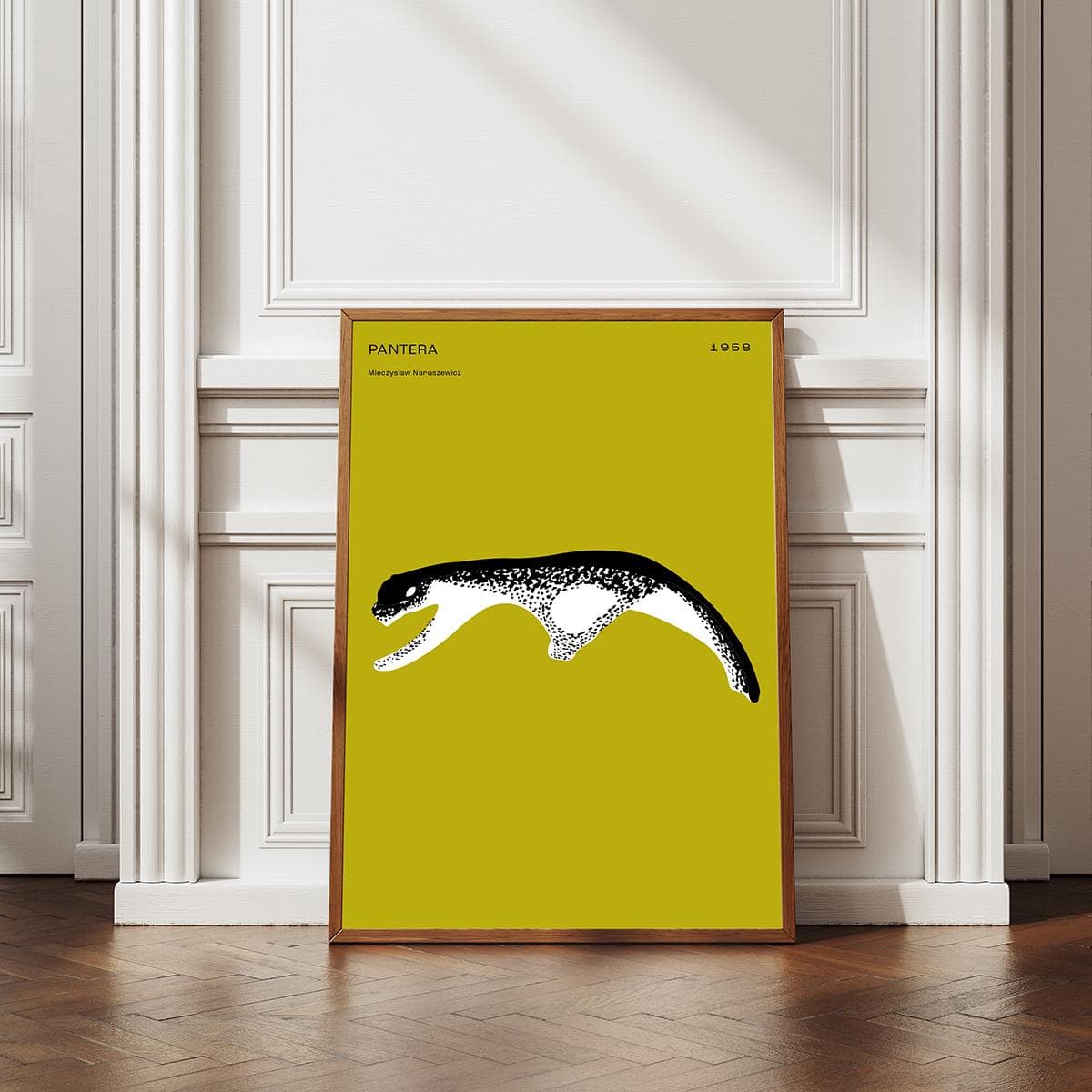 Plakat Pantera / kolorowa 50x70 cm, aut. K. Jasińska, GRA-FIKA - 123402