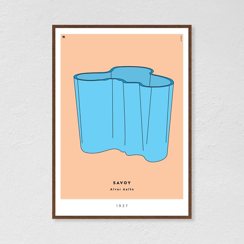 Plakat Savoy 40x50 cm, aut. K. Jasińska, GRA-FIKA