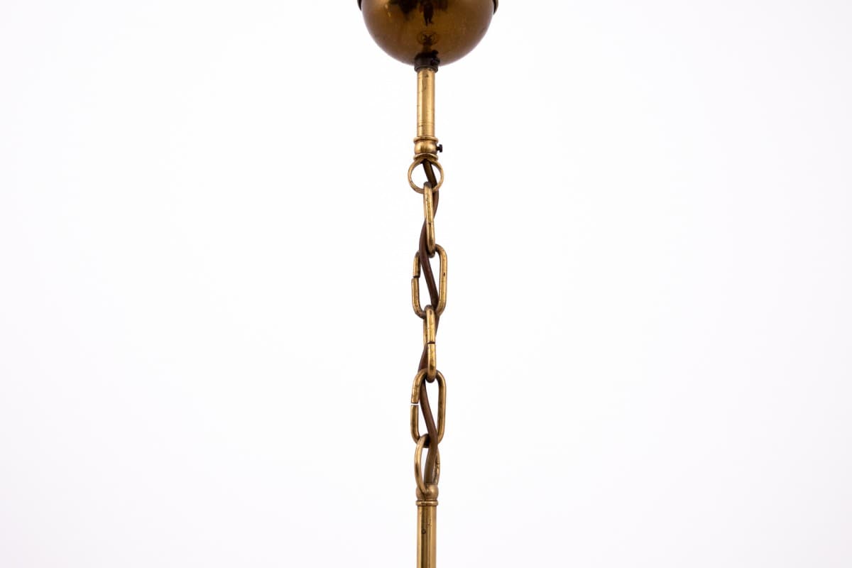 Brass Hanging Lamp, France, 1960s - 78481