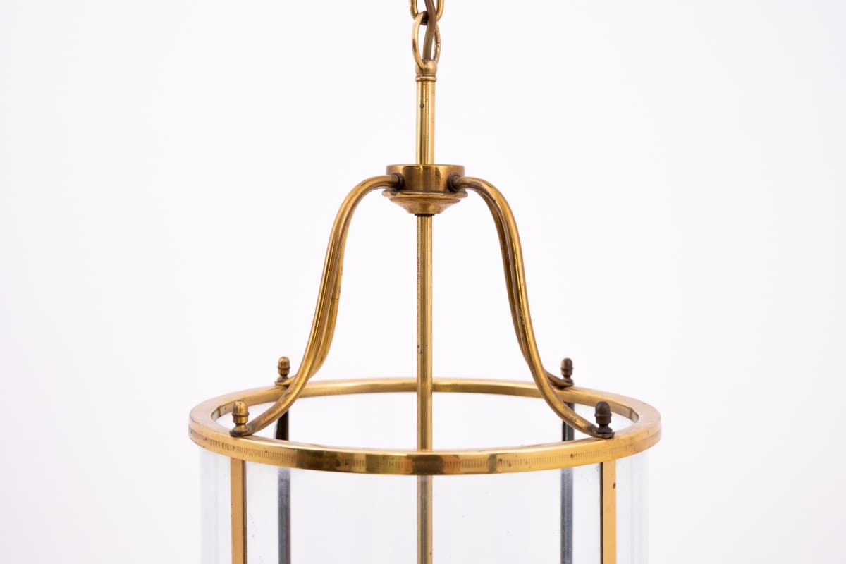 Brass Hanging Lamp, France, 1960s - 78479