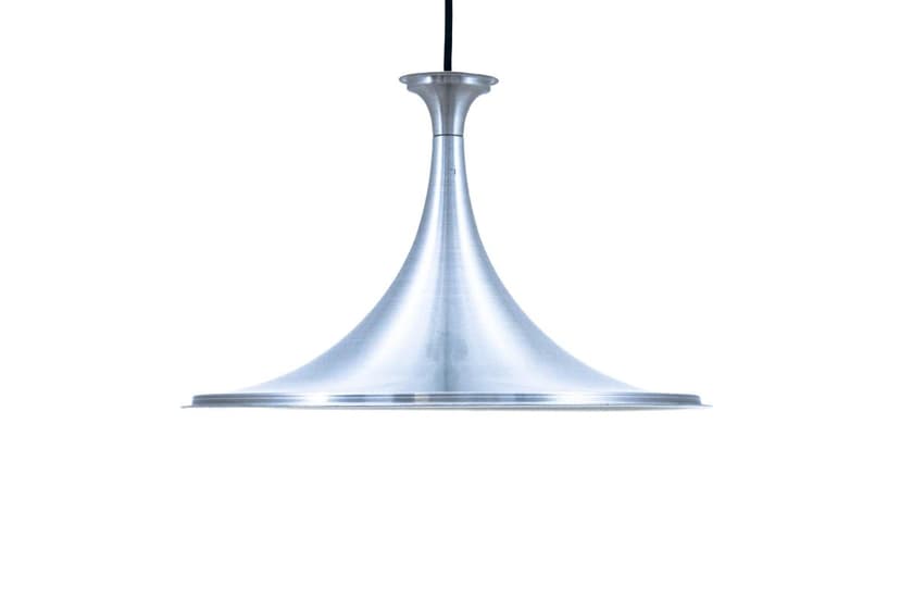 Srebrna lampa sufitowa, Dania, lata 60.