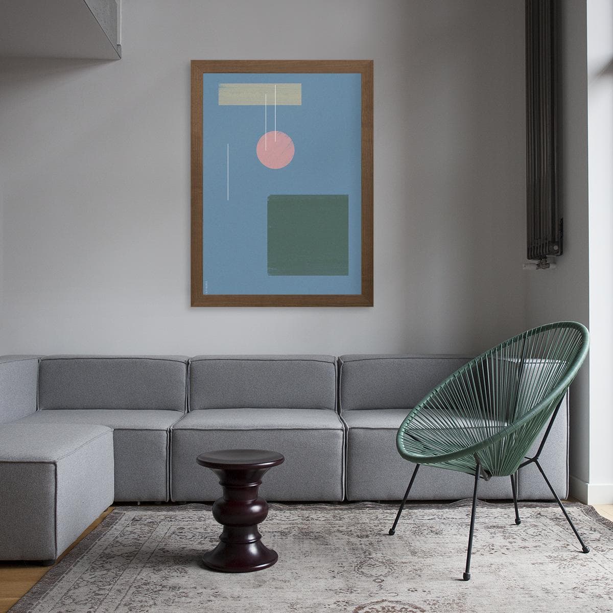 Plakat Powietrze 40x50 cm, aut. K. Jasińska, GRA-FIKA - 123640