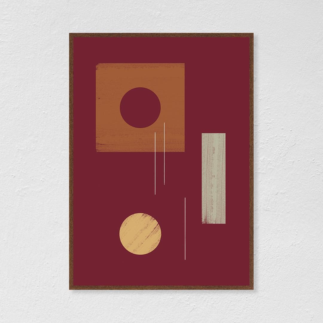 Plakat Ogień 50x70, aut. K. Jasińska, GRA-FIKA