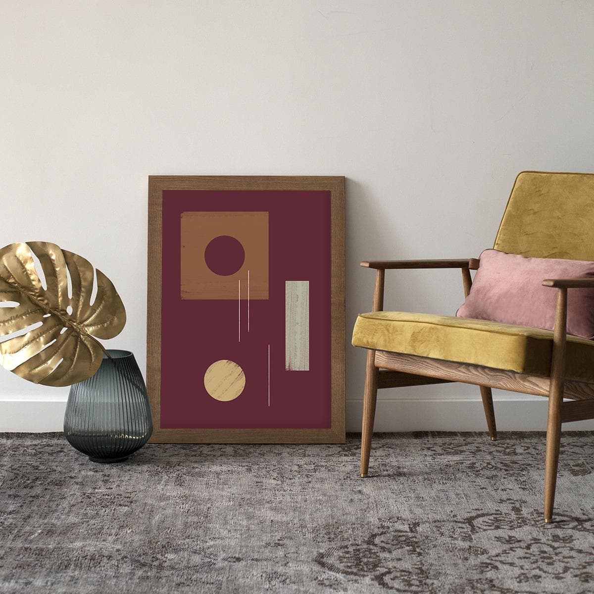 Plakat Ogień 40x50, aut. K. Jasińska, GRA-FIKA - 123630