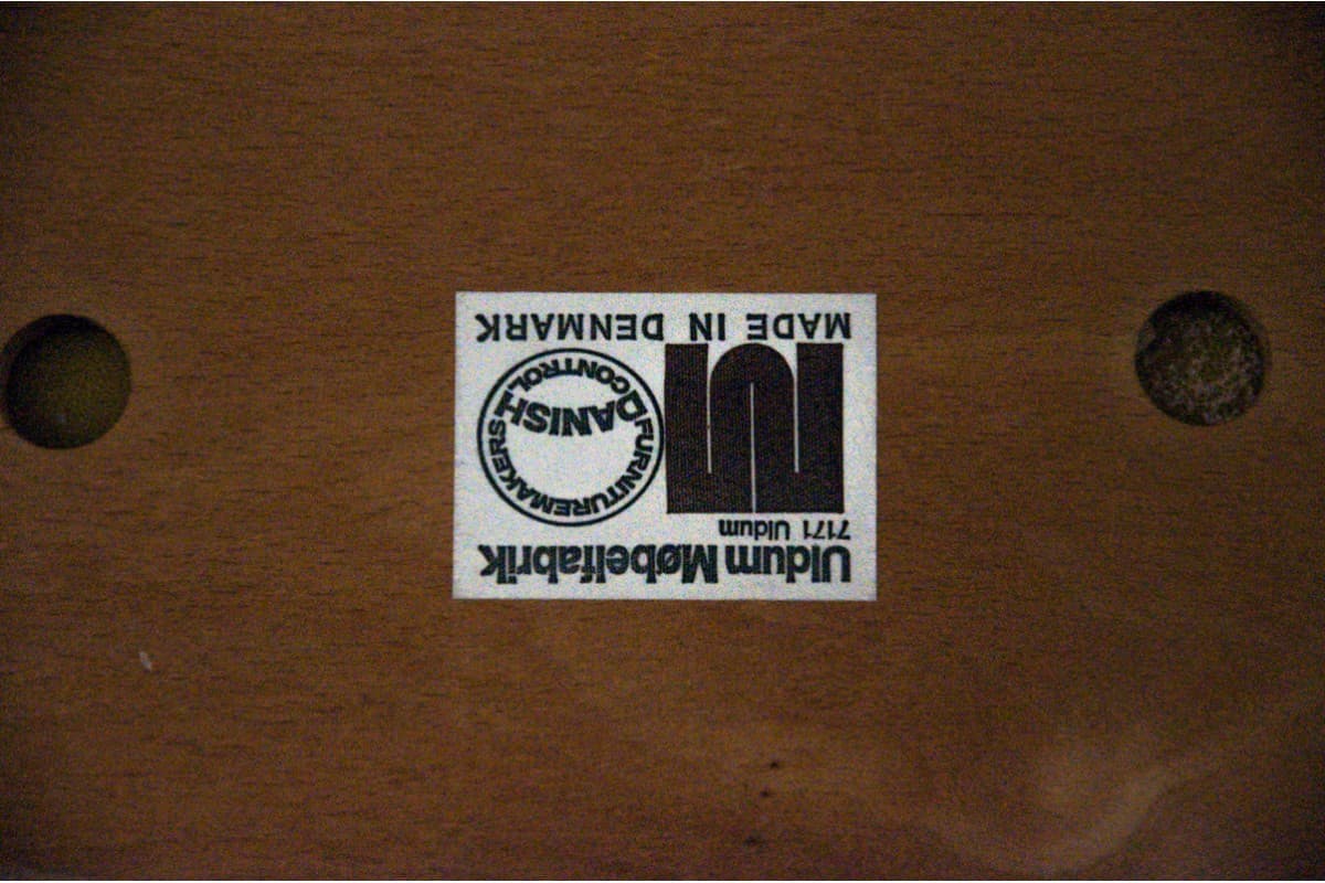 Teak Set of 6 Chairs, Uldum Mobelfabrik, Denmark, 1960s - 78538