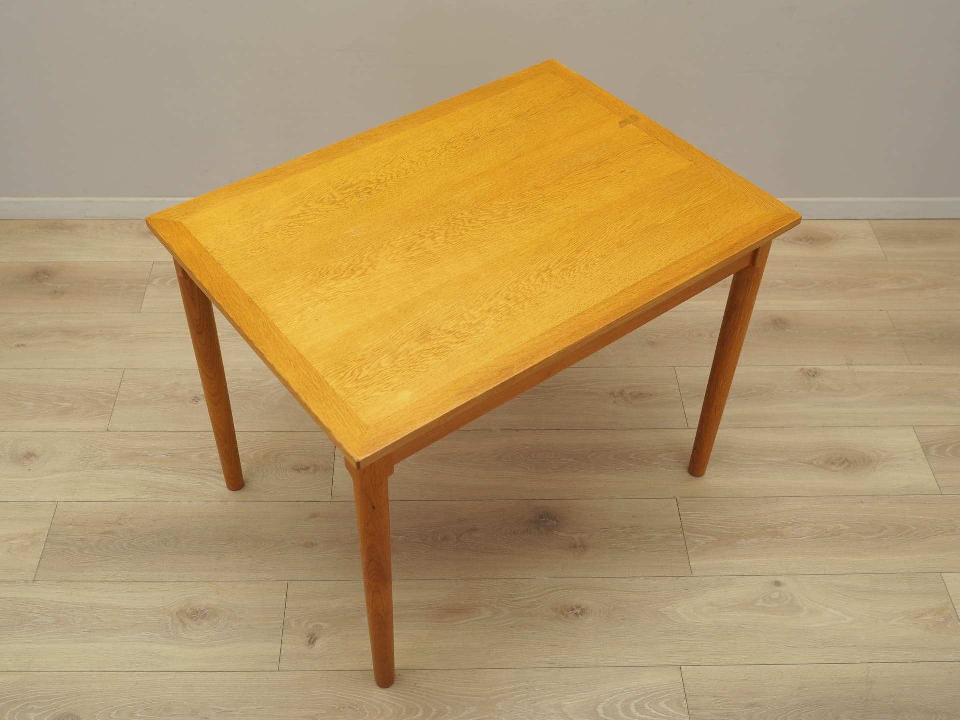 Desk, light brown ash, Denmark, 1970s. - 123888