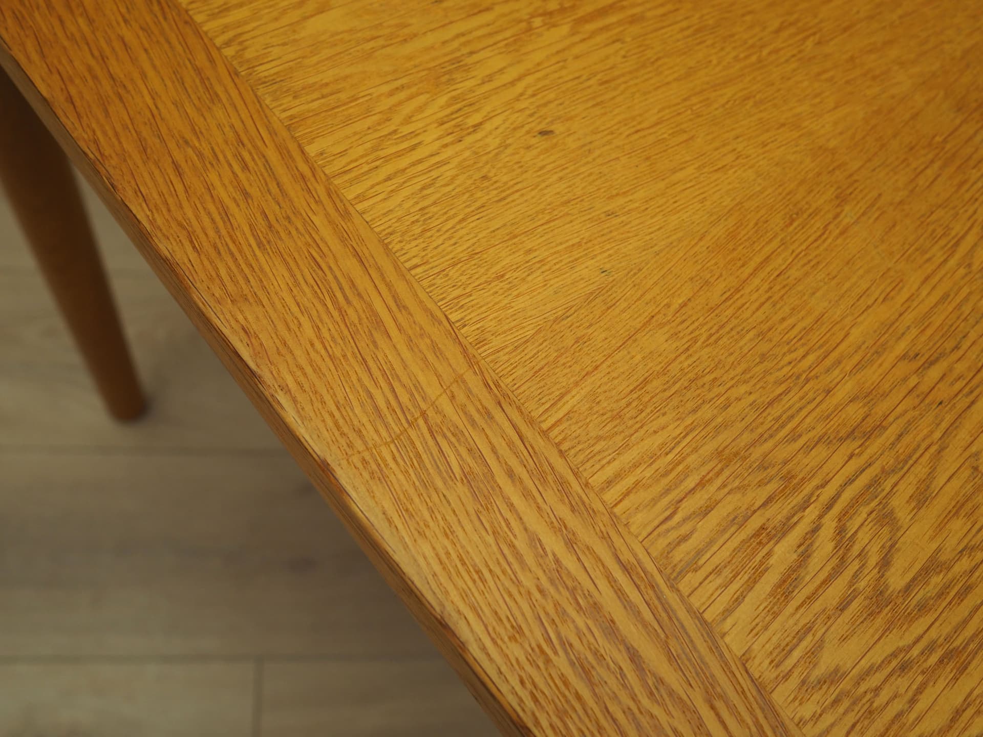 Desk, light brown ash, Denmark, 1970s. - 123892