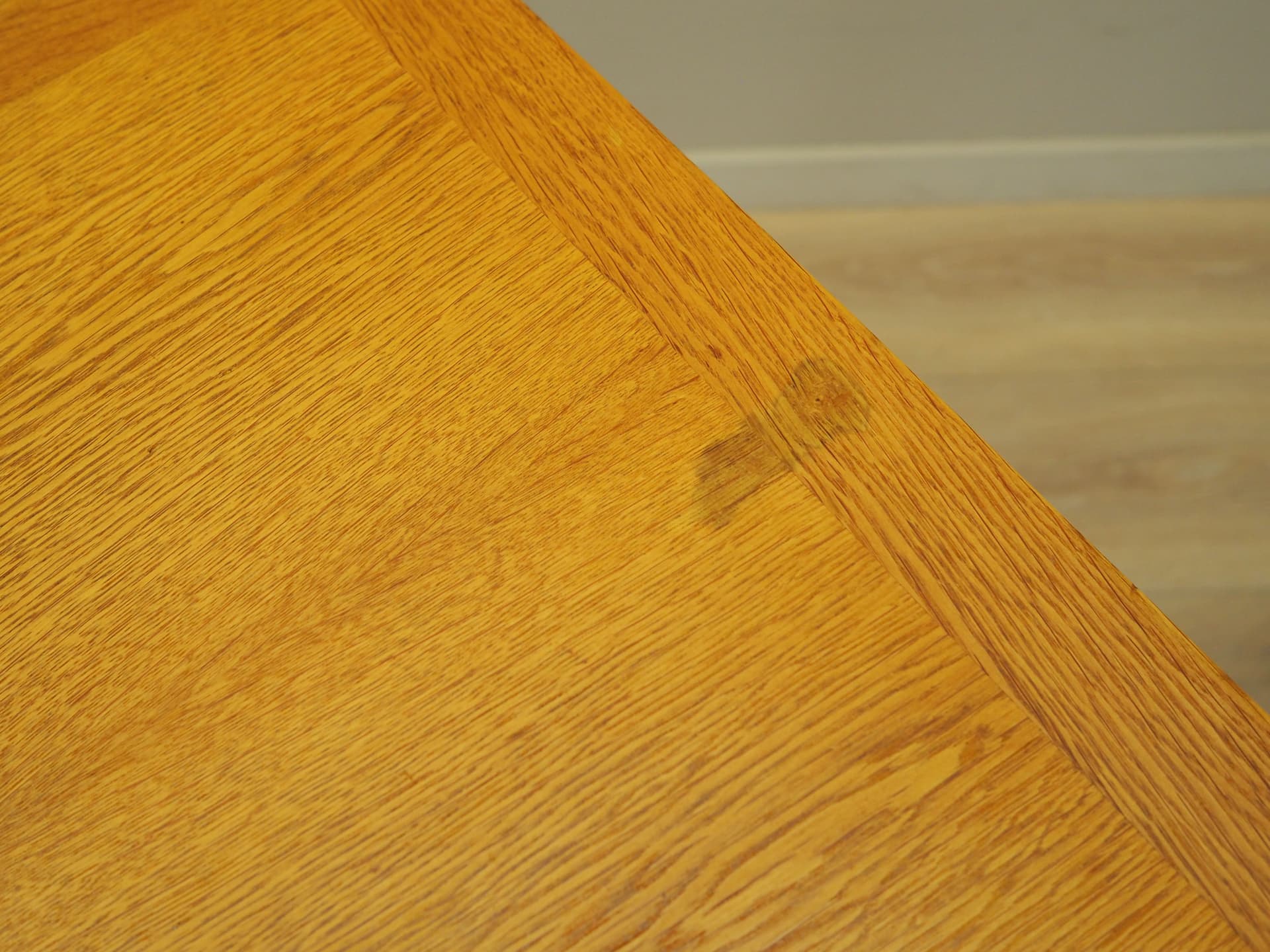Desk, light brown ash, Denmark, 1970s. - 123889