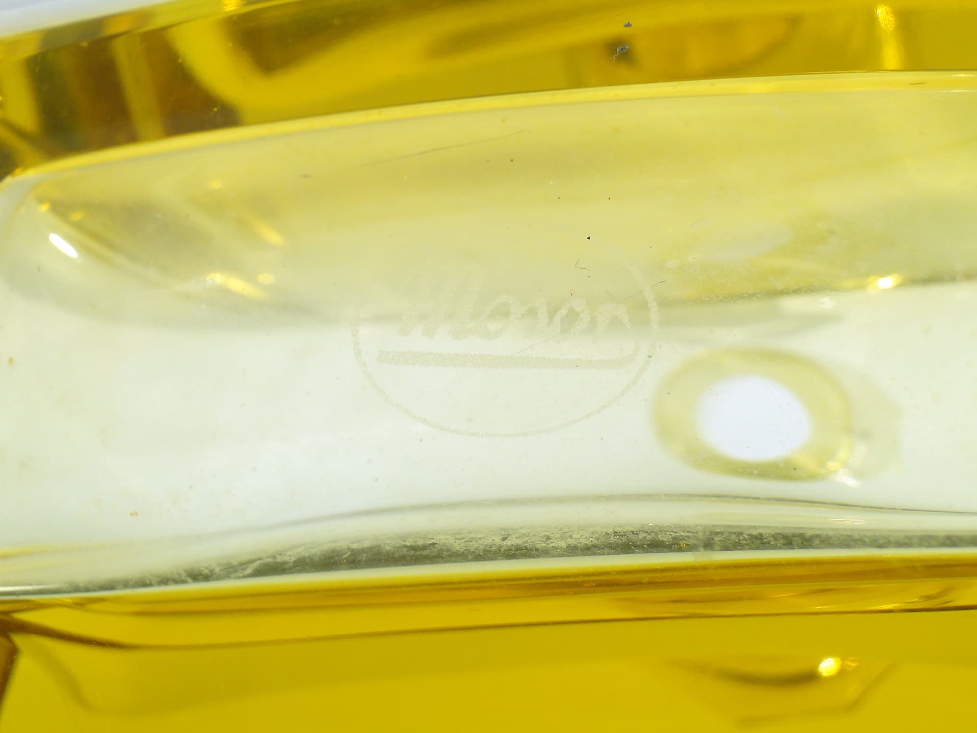 Sześcienna karafka kryształowa, flakon na perfumy, Moser - 123916